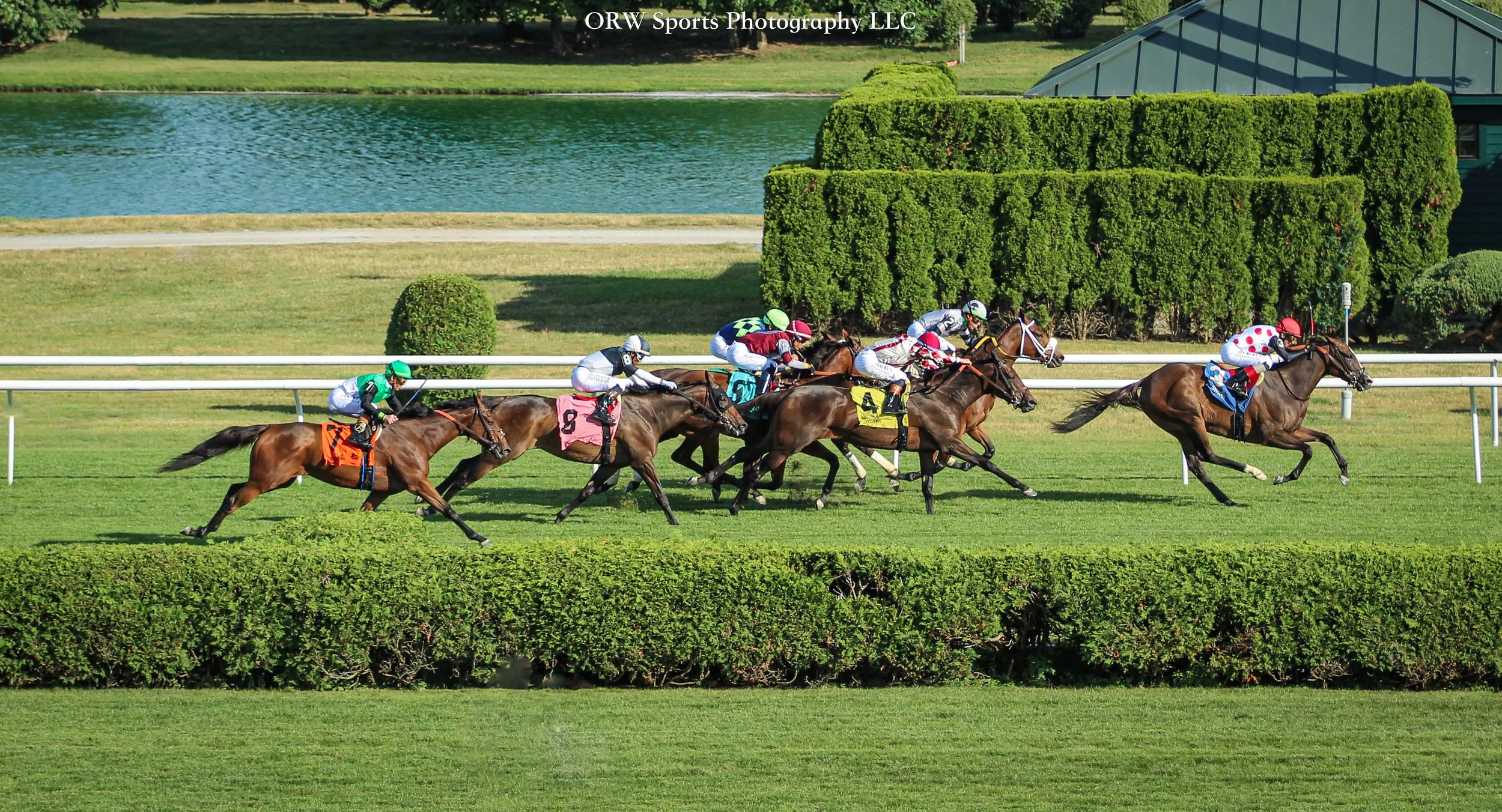 And One More Time and John Velazquez go wire-to-wire in the De La Rose Stakes 