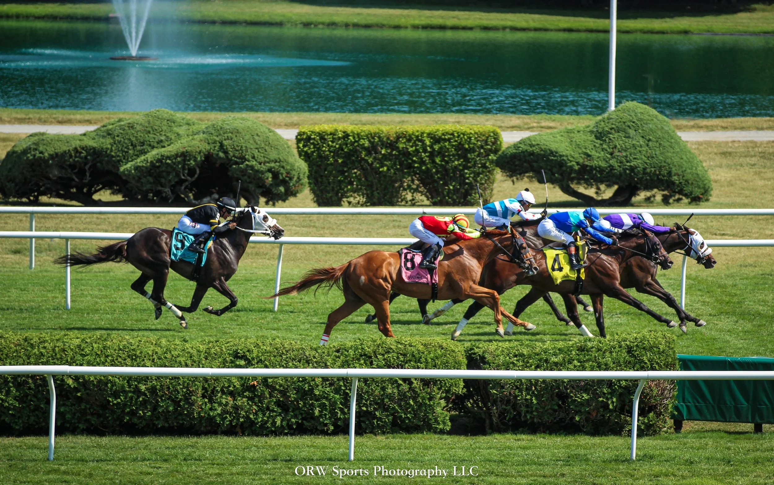 Jack's World and Flavien Prat found a seam up the middle to take the win in the closing stages 