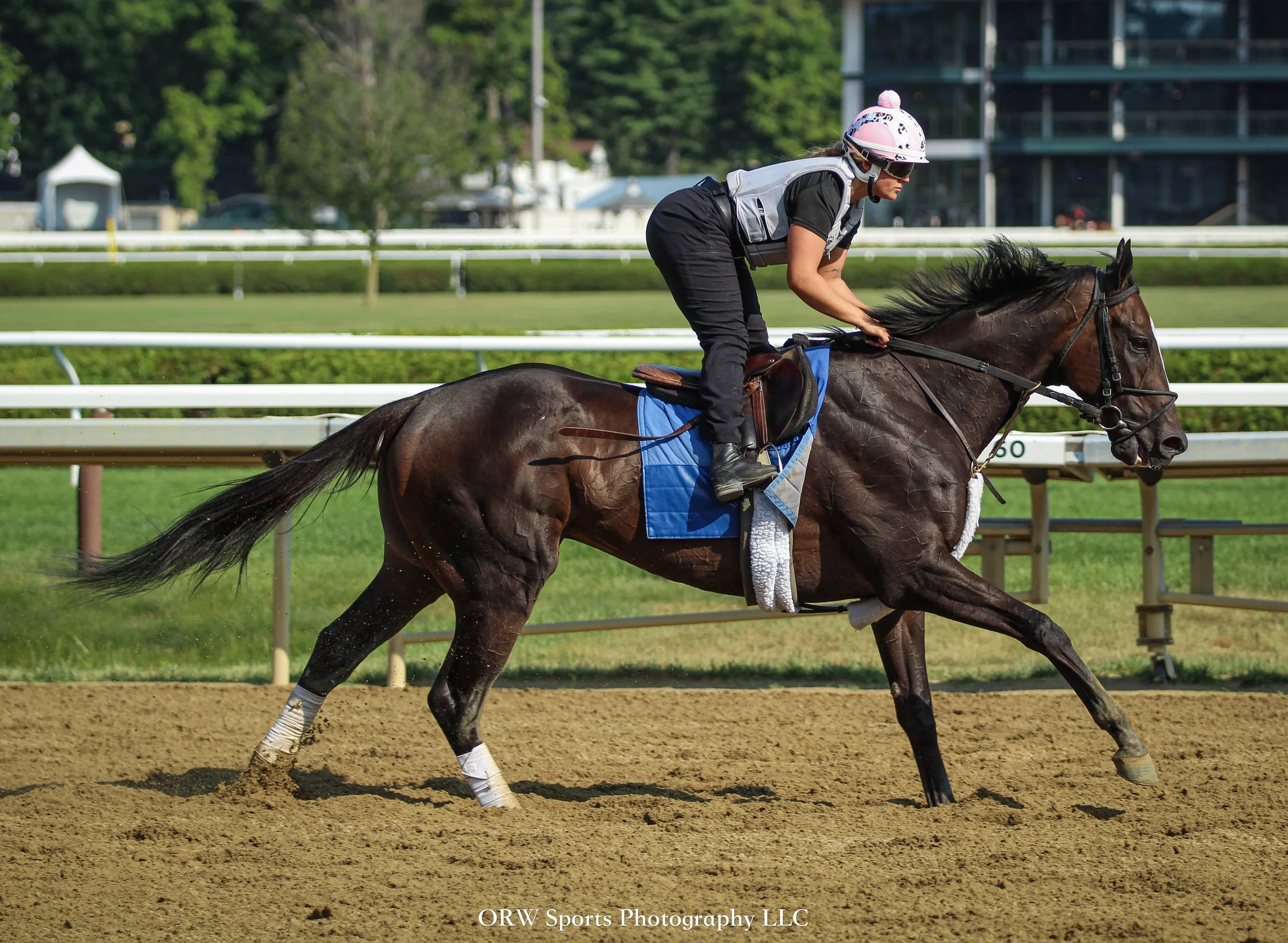Steve Asmussen Trainee. Janna Snyder aboard