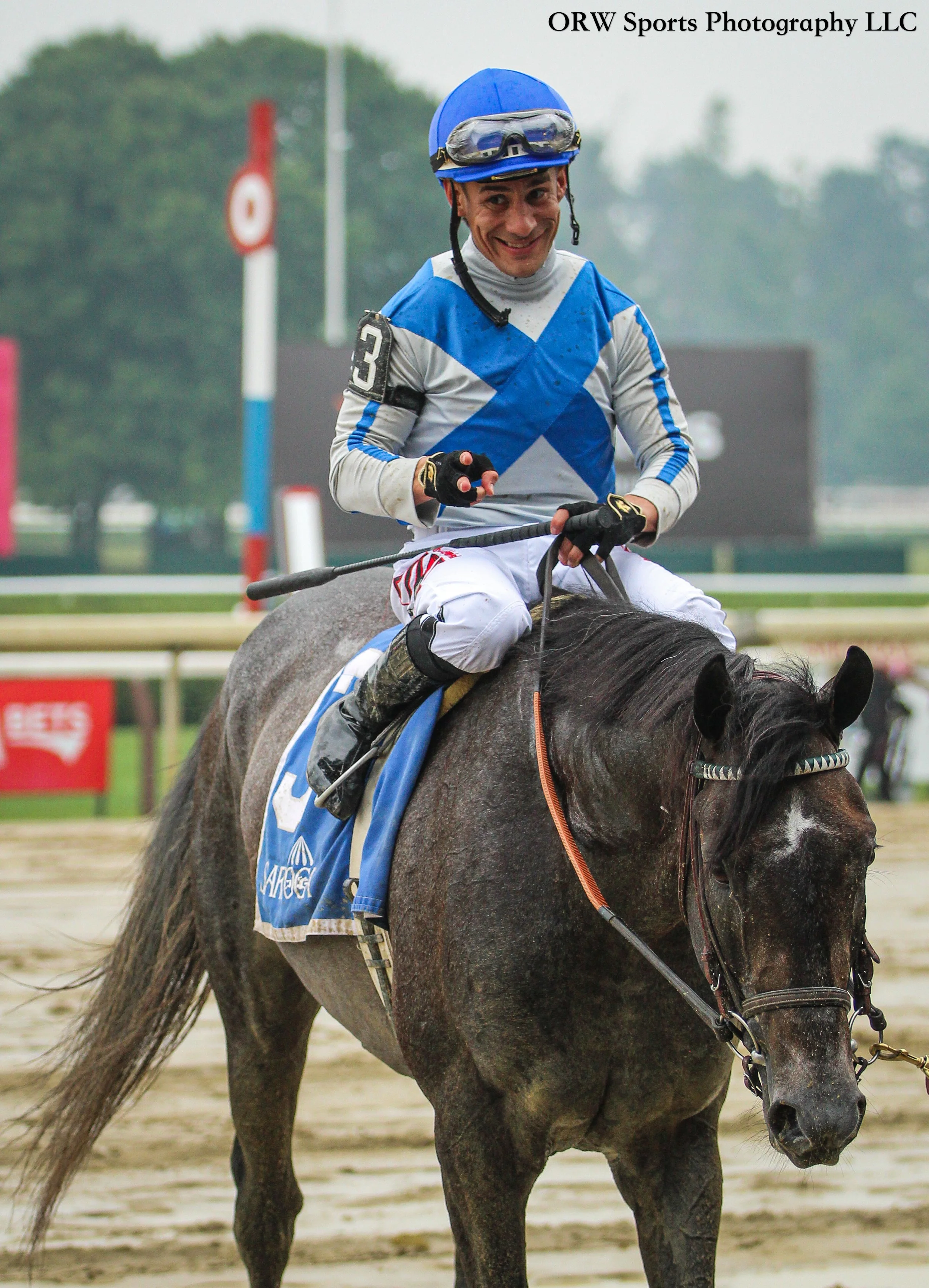 That's a riding double! 
