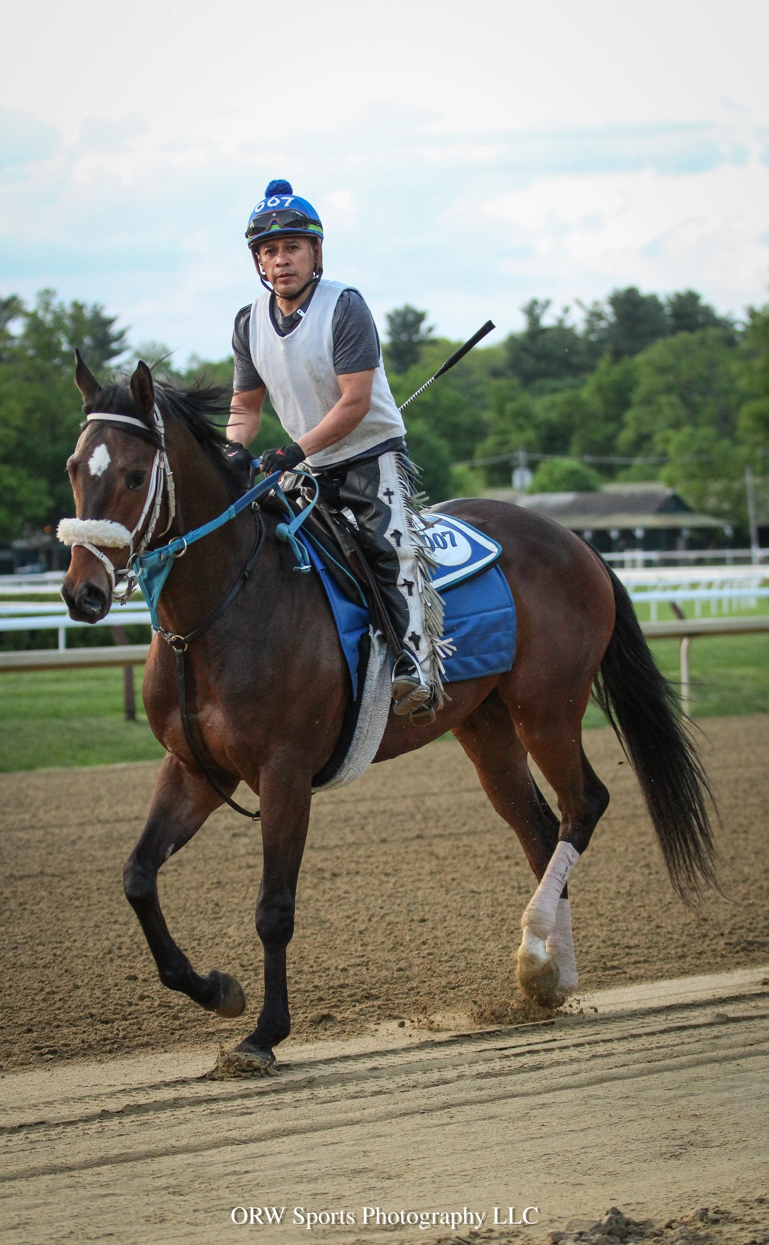 Bossofeverything. He finished third in his first start at Belmont At The Big A