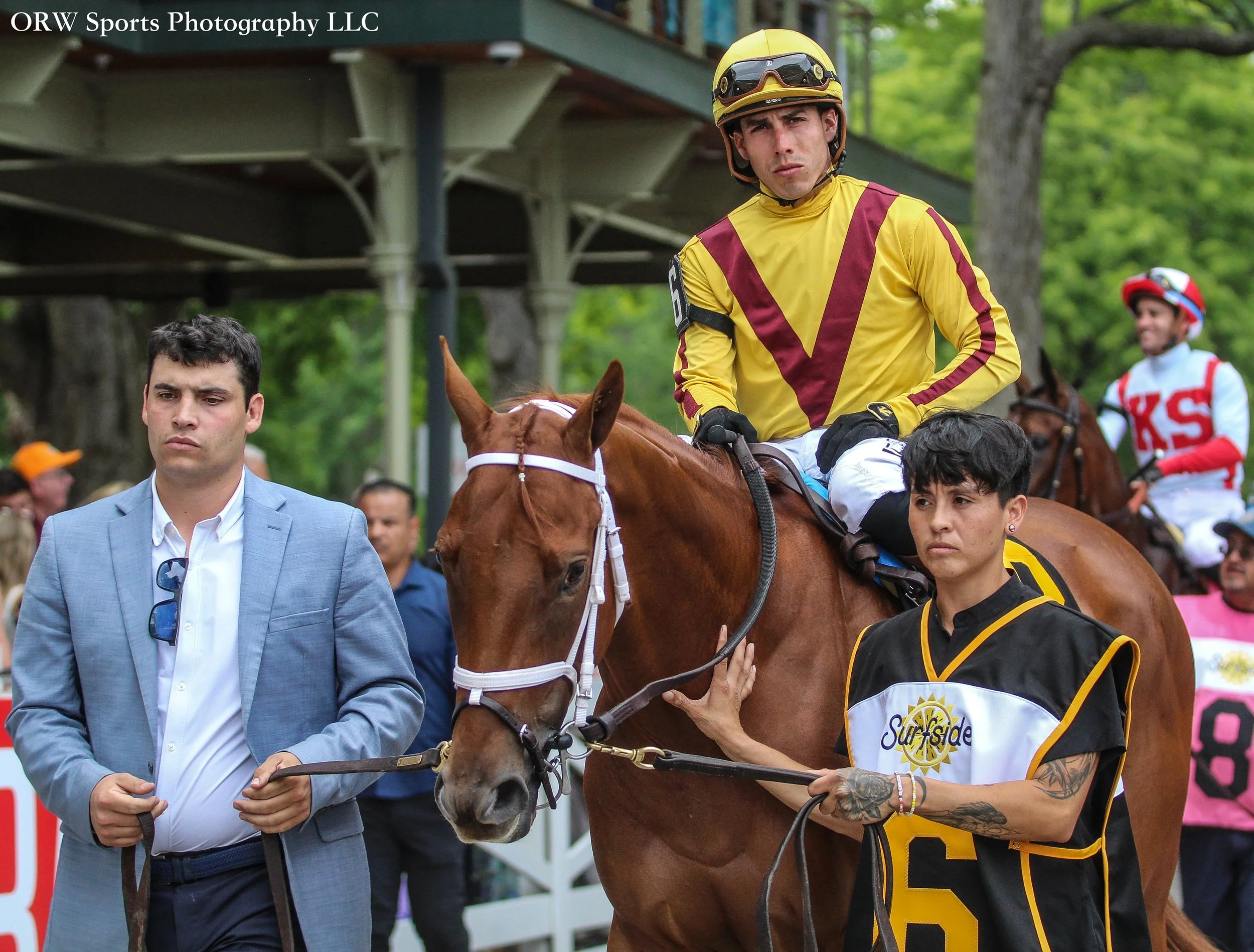 Amberglen and Irad Ortiz Jr 