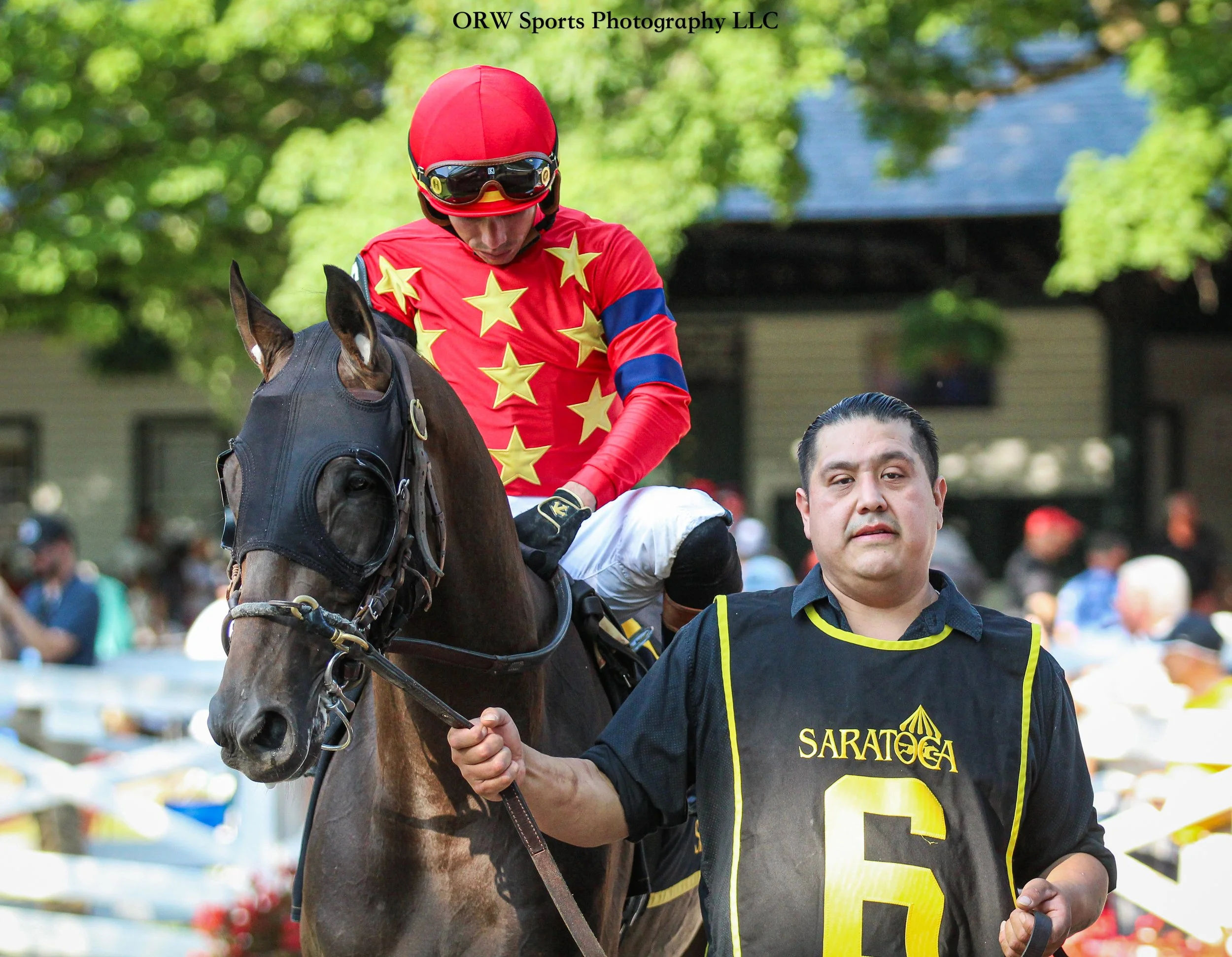 A Little At First and Irad Ortiz Jr 