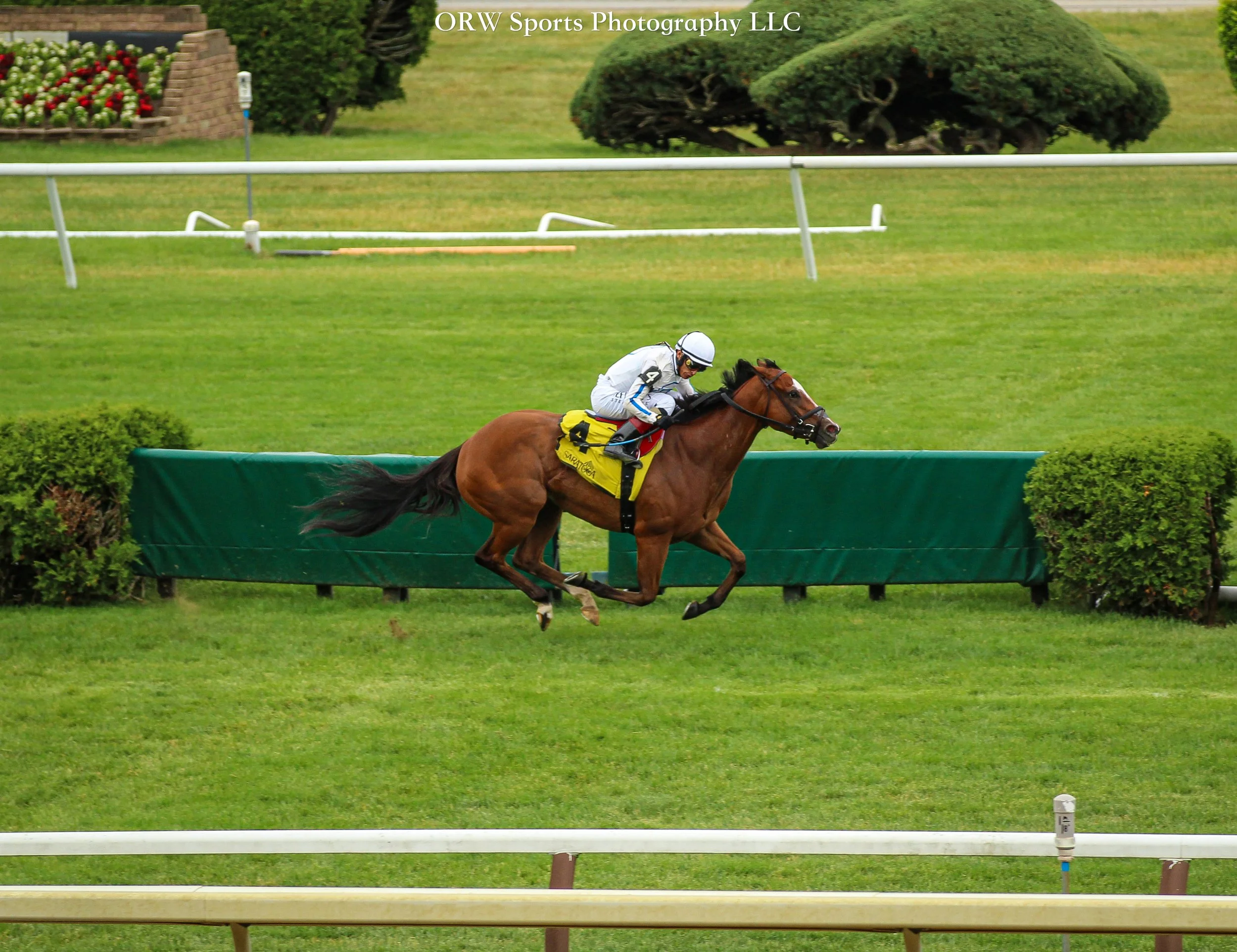 Slay the Day and John Velázquez take the Grade 3 Soaring Softley Stakes in convincing fashion for trainer Brian Lynch. 