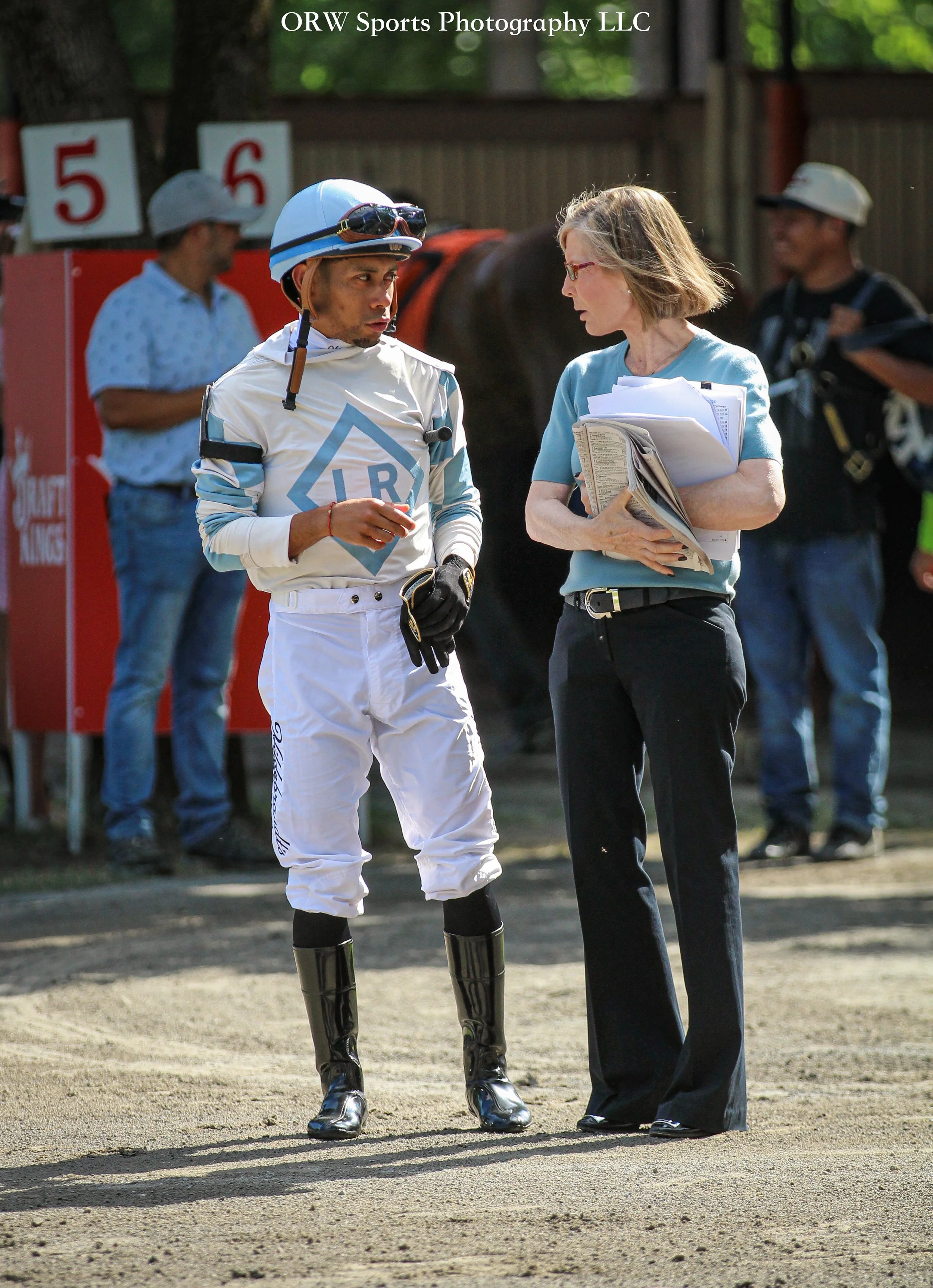 Manny Franco and Linda Rice 