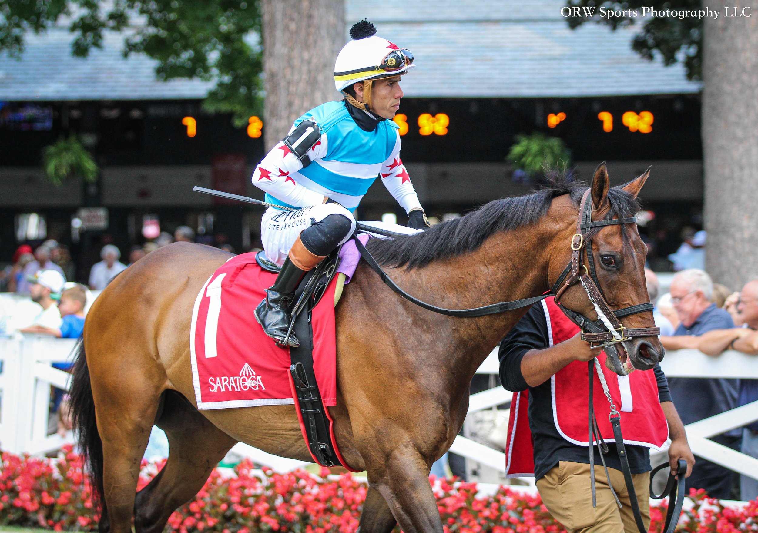 Britain's Kitten and Irad Ortiz Jr 
