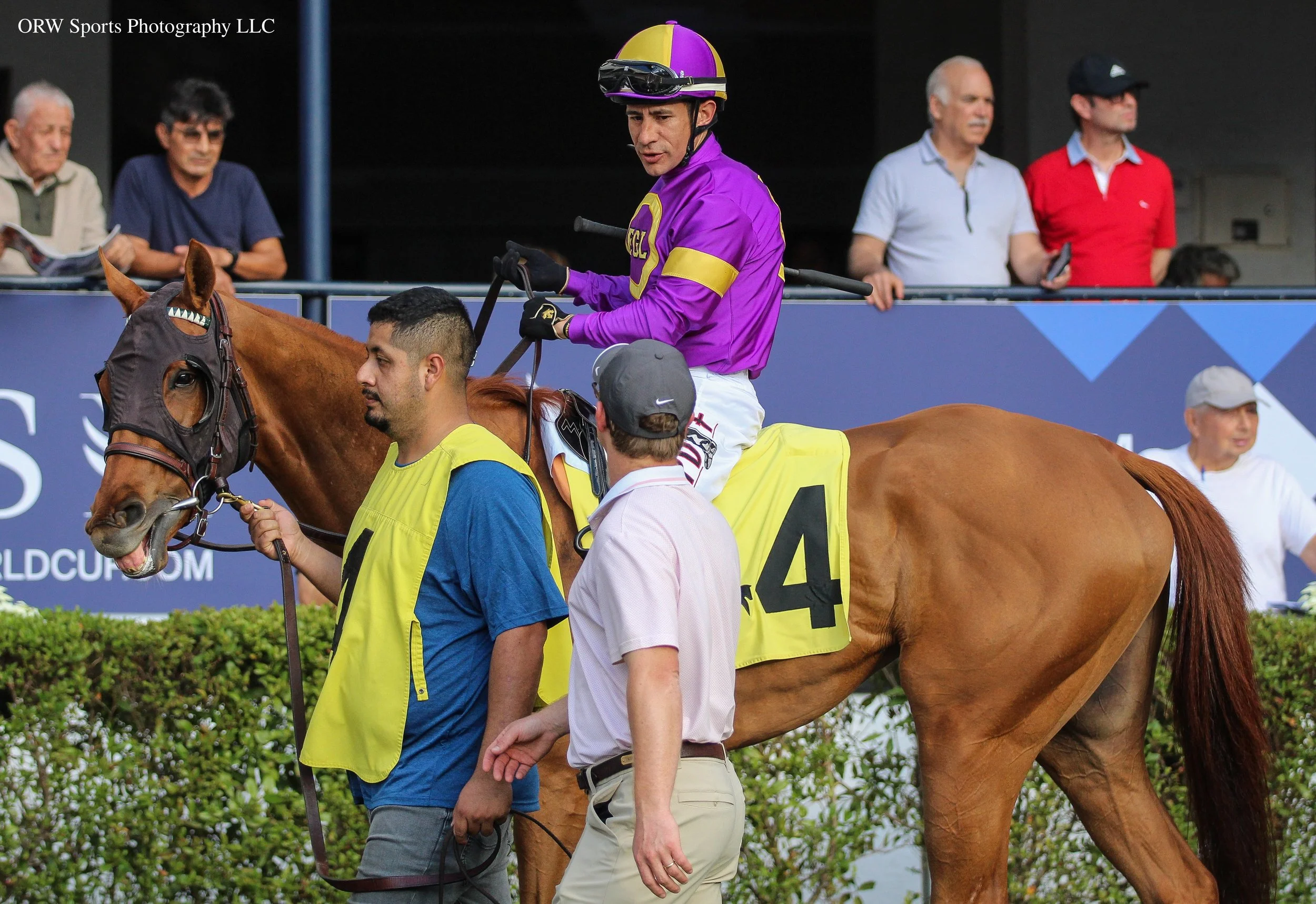 Palm Desert and Junior Alvarado. Riley Mott gives the directions.