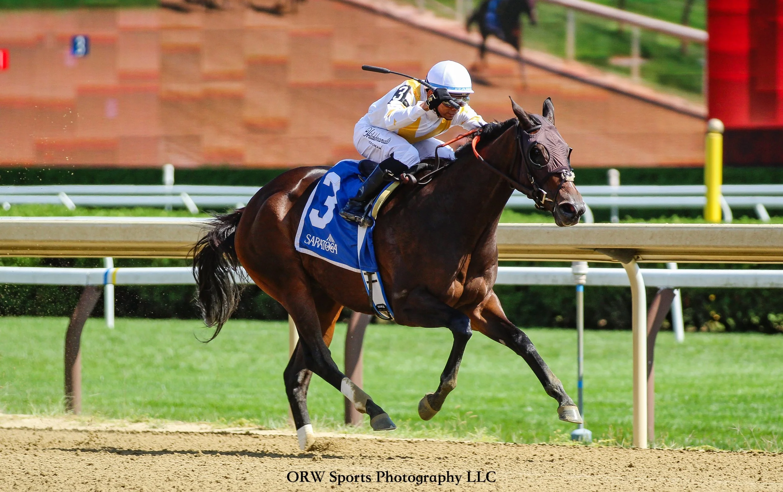 Mashallah and Manny Franco win the Grade 3 Prioress Stakes 