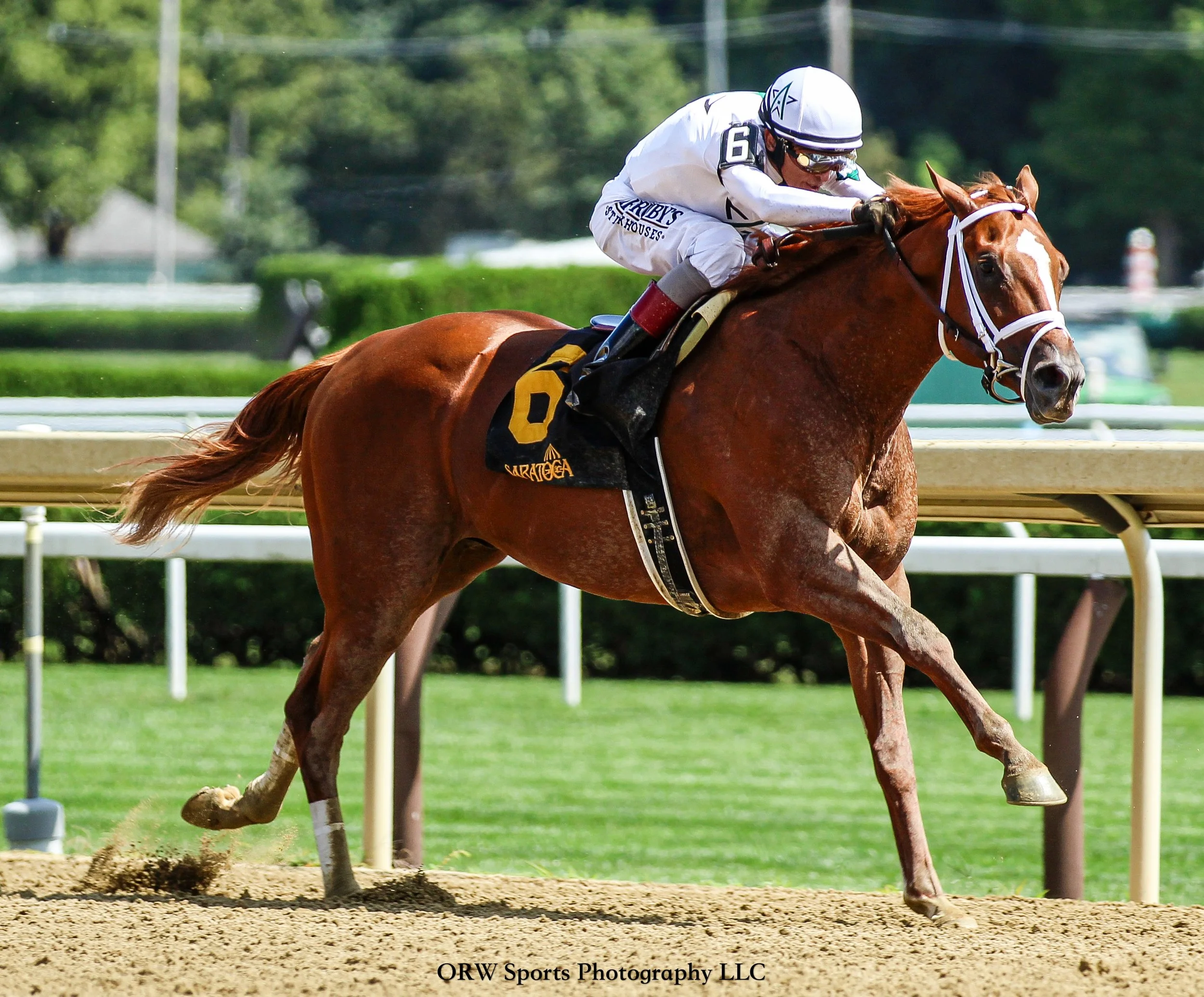 American History scores on debut. John Velazquez aboard for Hall of Fame trainer Todd Pletcher. 
