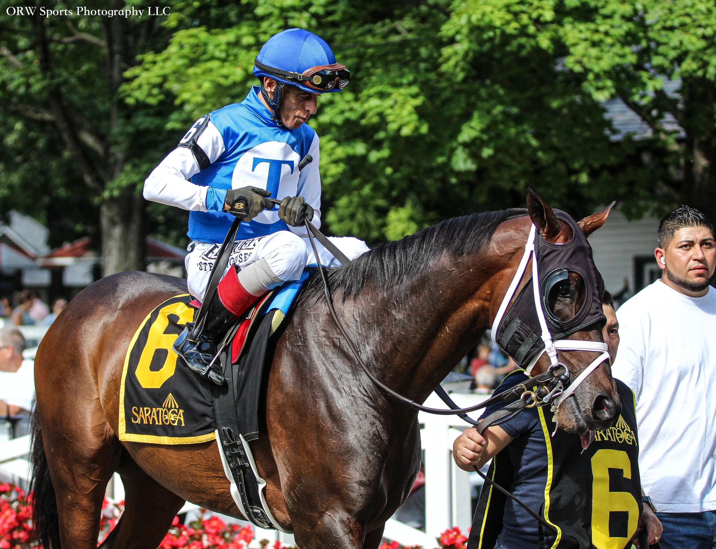 Big Gain and John Velazquez 