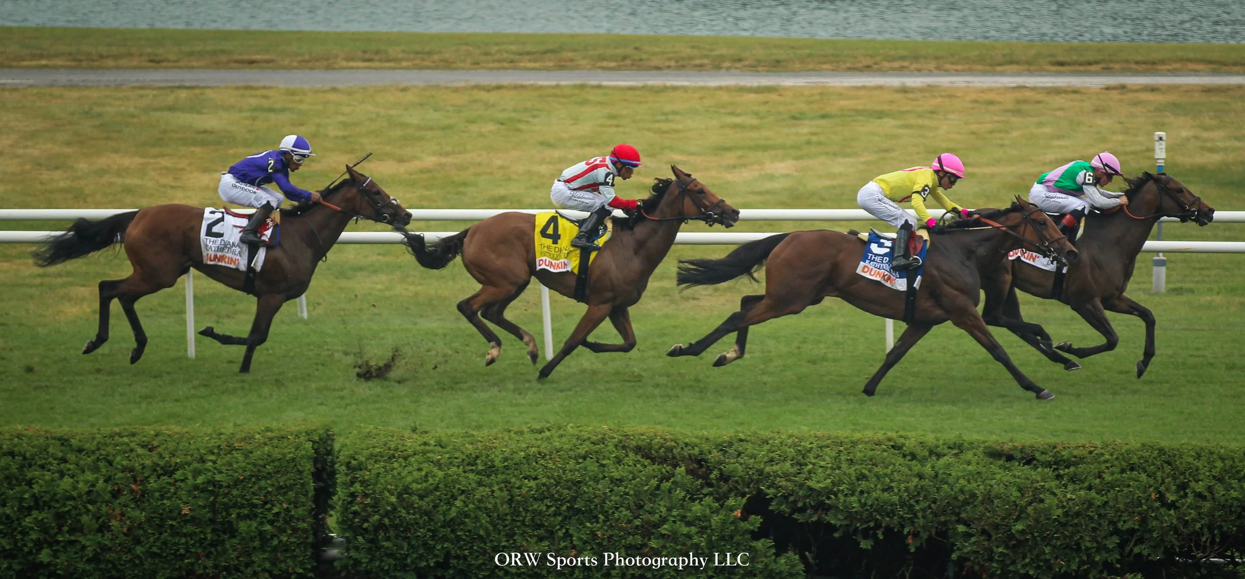 Kathynmarissa goes past her stablemates Portfolio Duration and Segesta to capture her first Grade 1 victory 