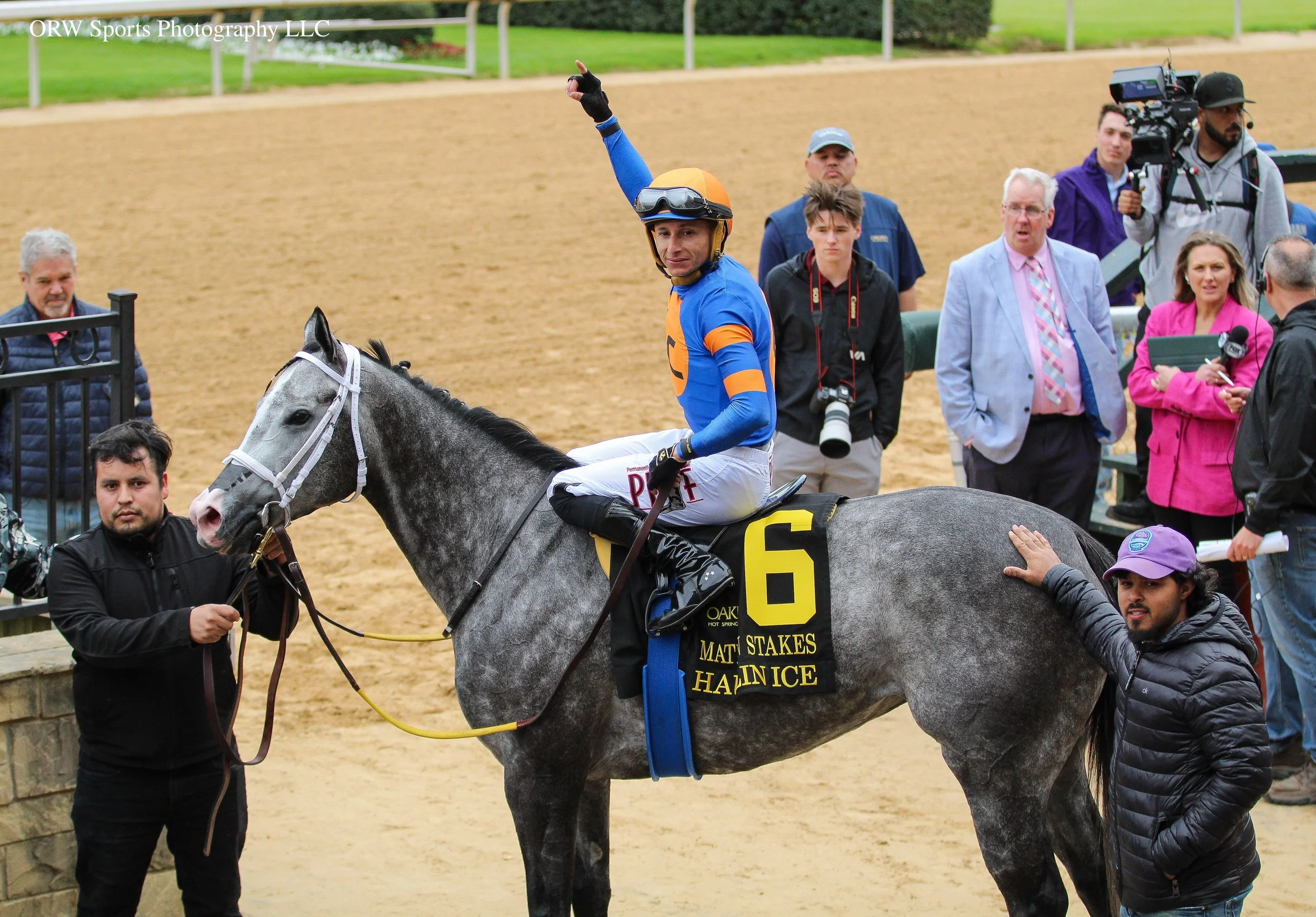 Haulin Ice is the all-time highest earning Arkansas-bred, and is also the reigning Arkanas-bred horse of the year. 