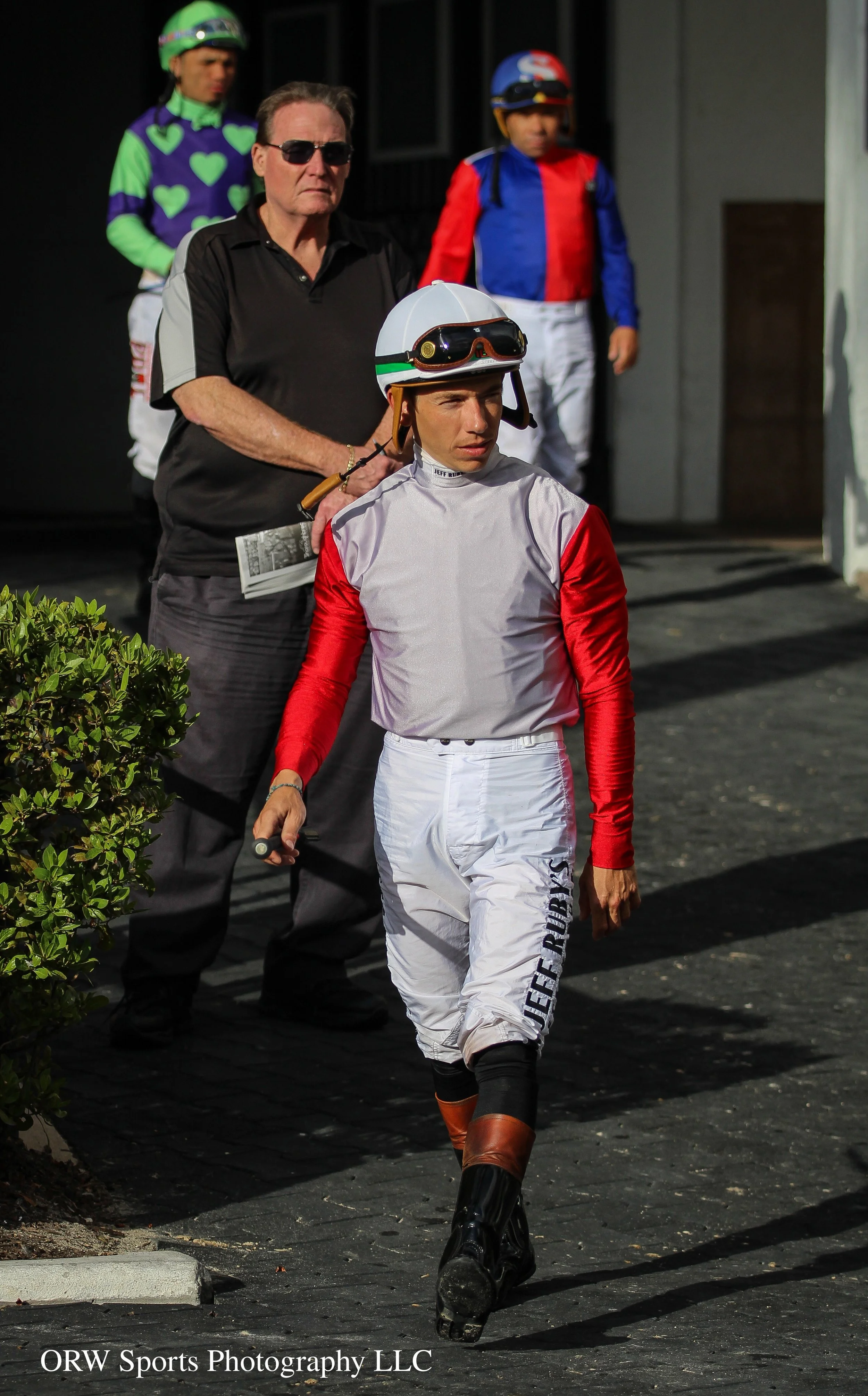 Tyler Gaffalione {VEB Racing Stable Corp} 