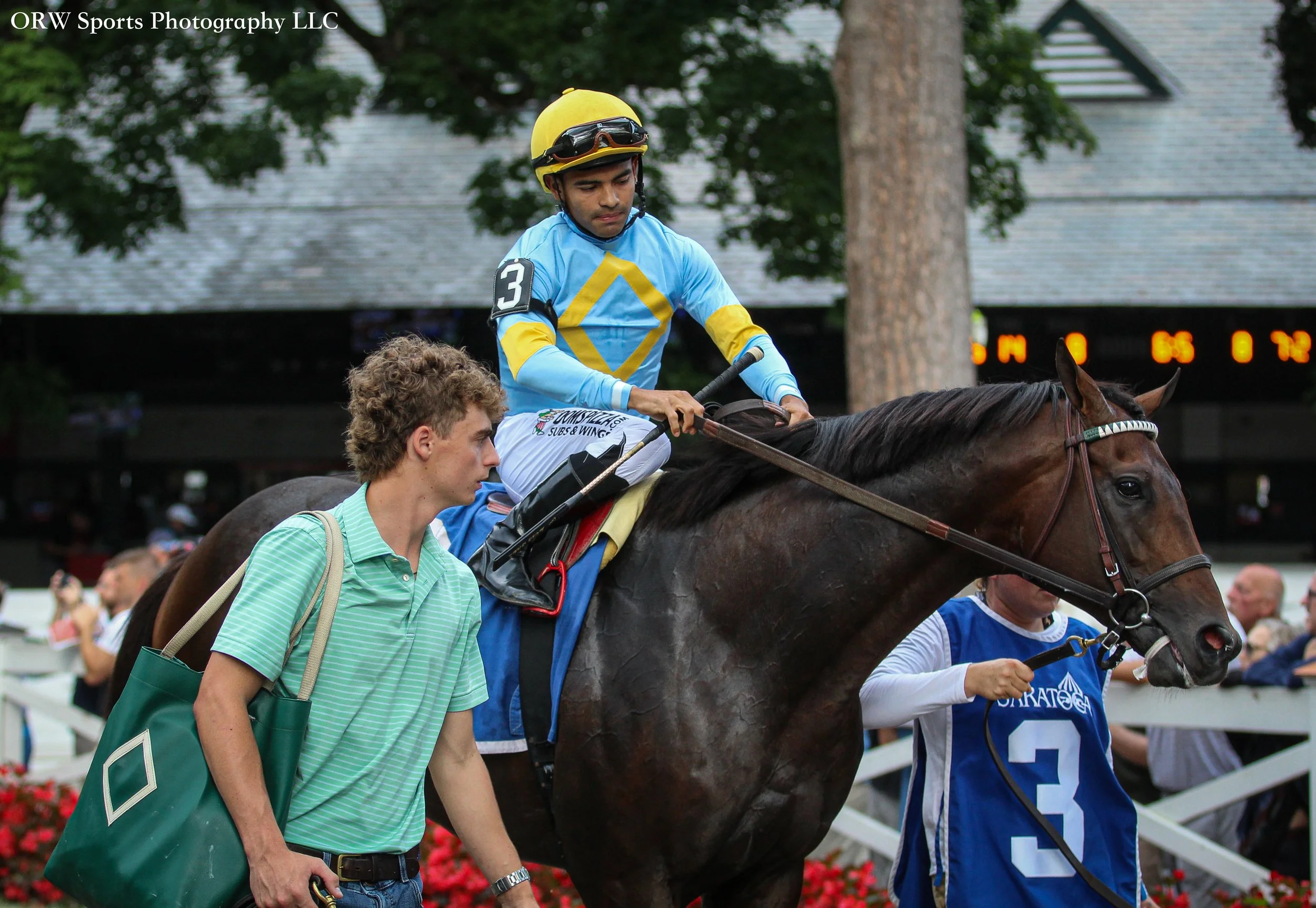 Stars and Stripes and Luis Saez 