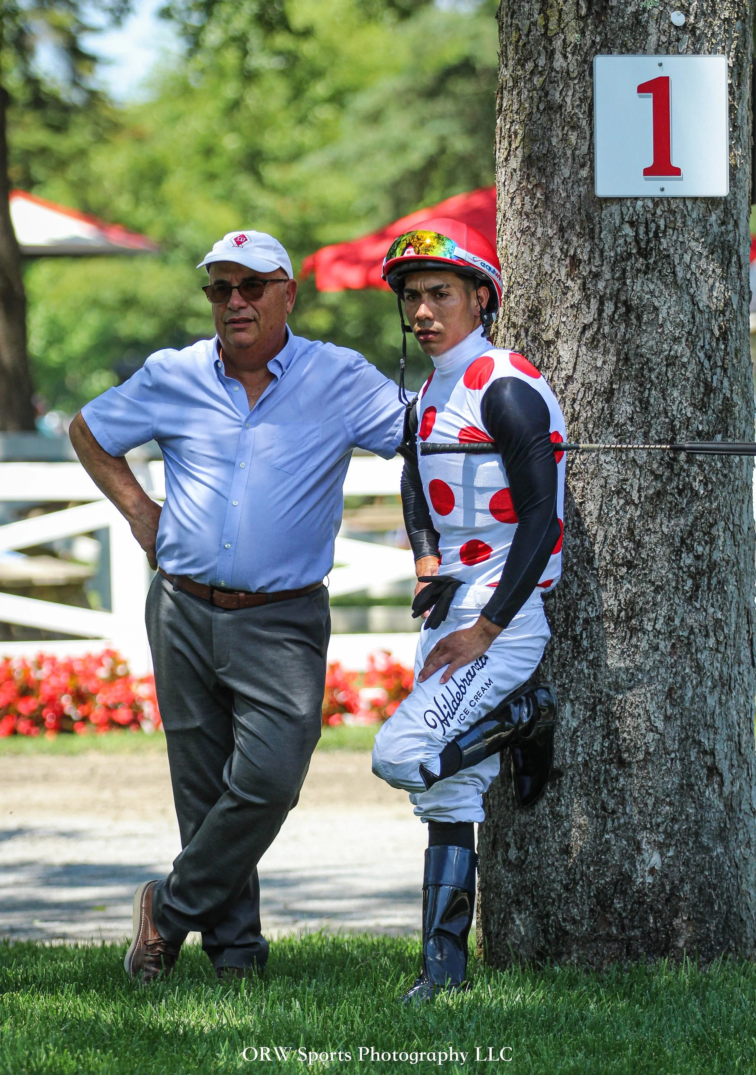 Mark Casse and Jose Ortiz {Live Oak Stud} 