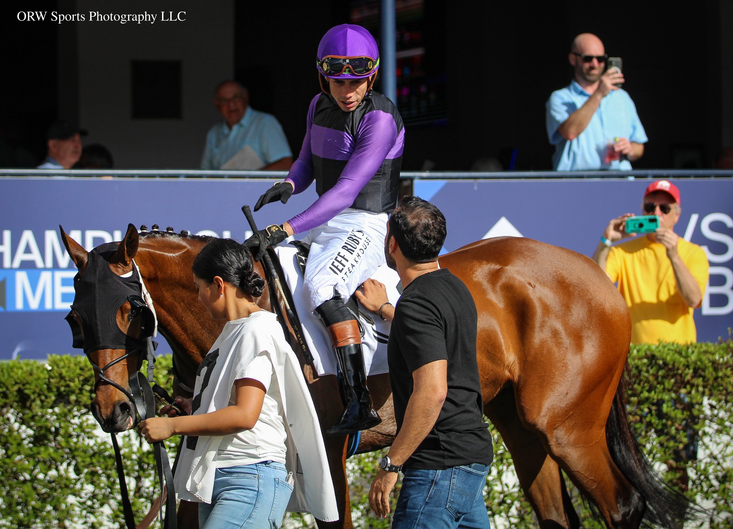 Zo Zucchera, Irad Ortiz Jr, and Jose D' Angelo 
