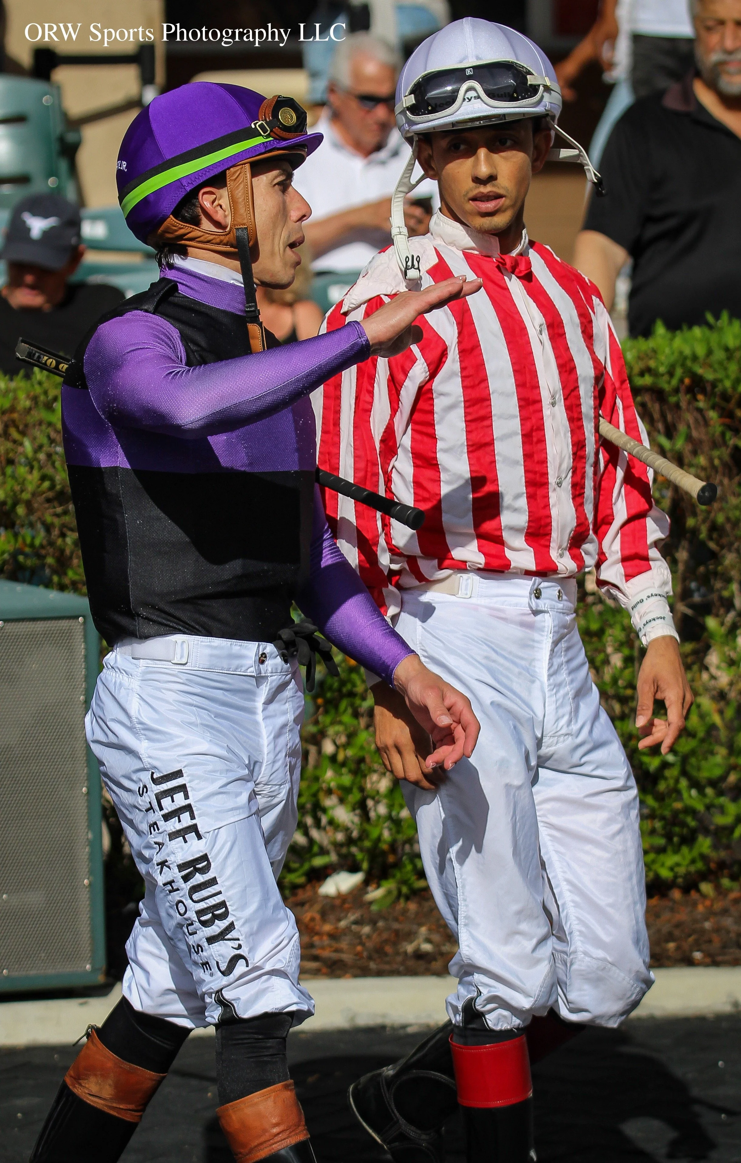 Irad Ortiz Jr and Edgrad Zayas {D' Amato and Schickedanz} 