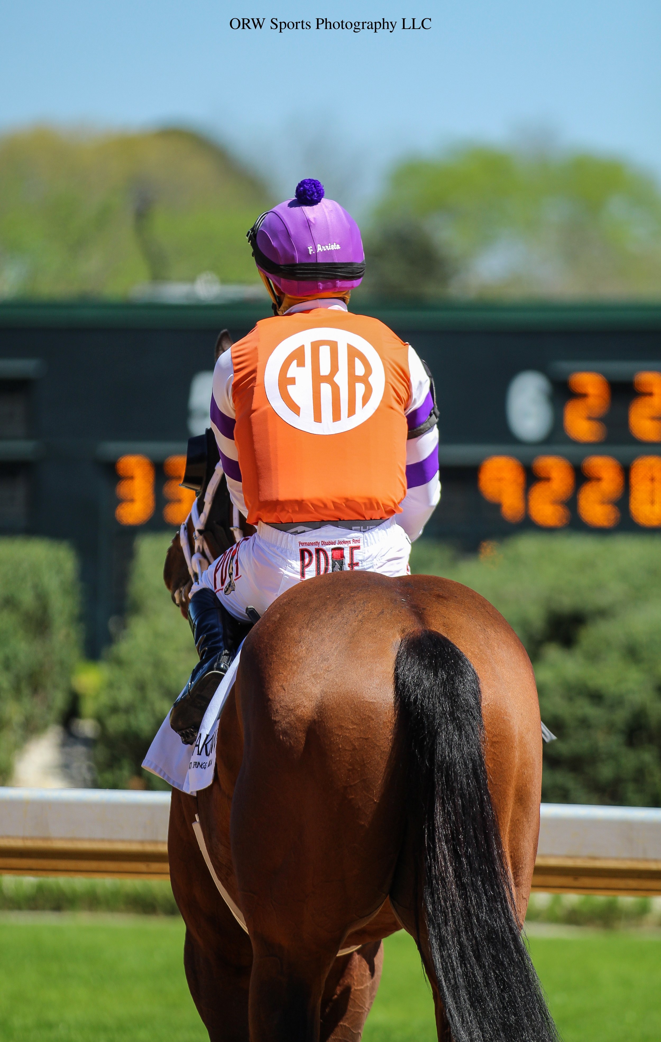 The silks of First Rodeo Racing 