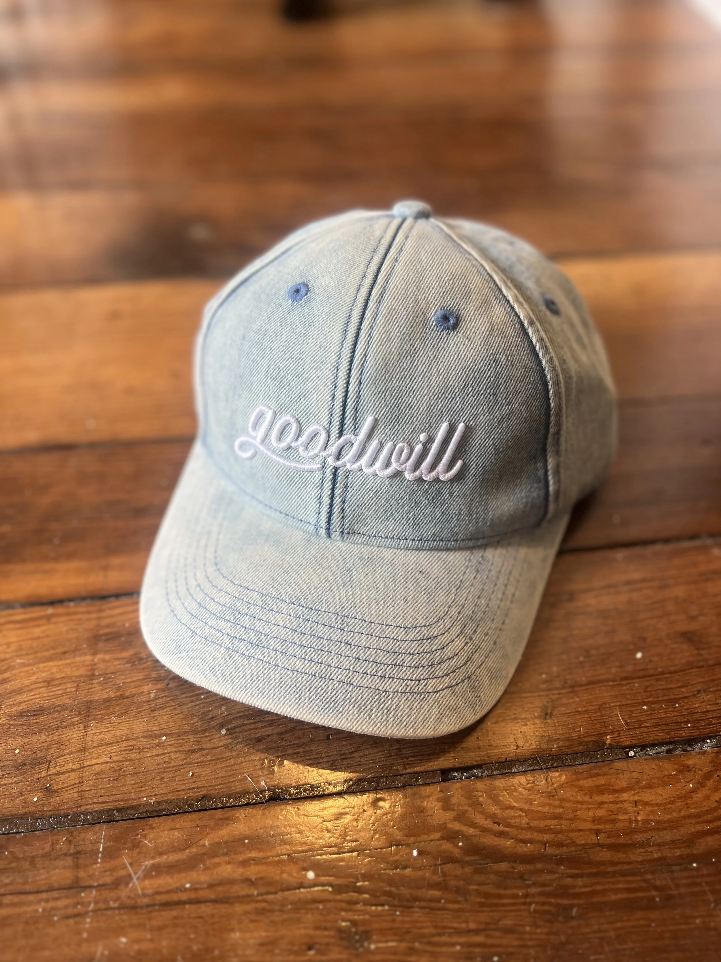 Light Wash Denim Dad Cap