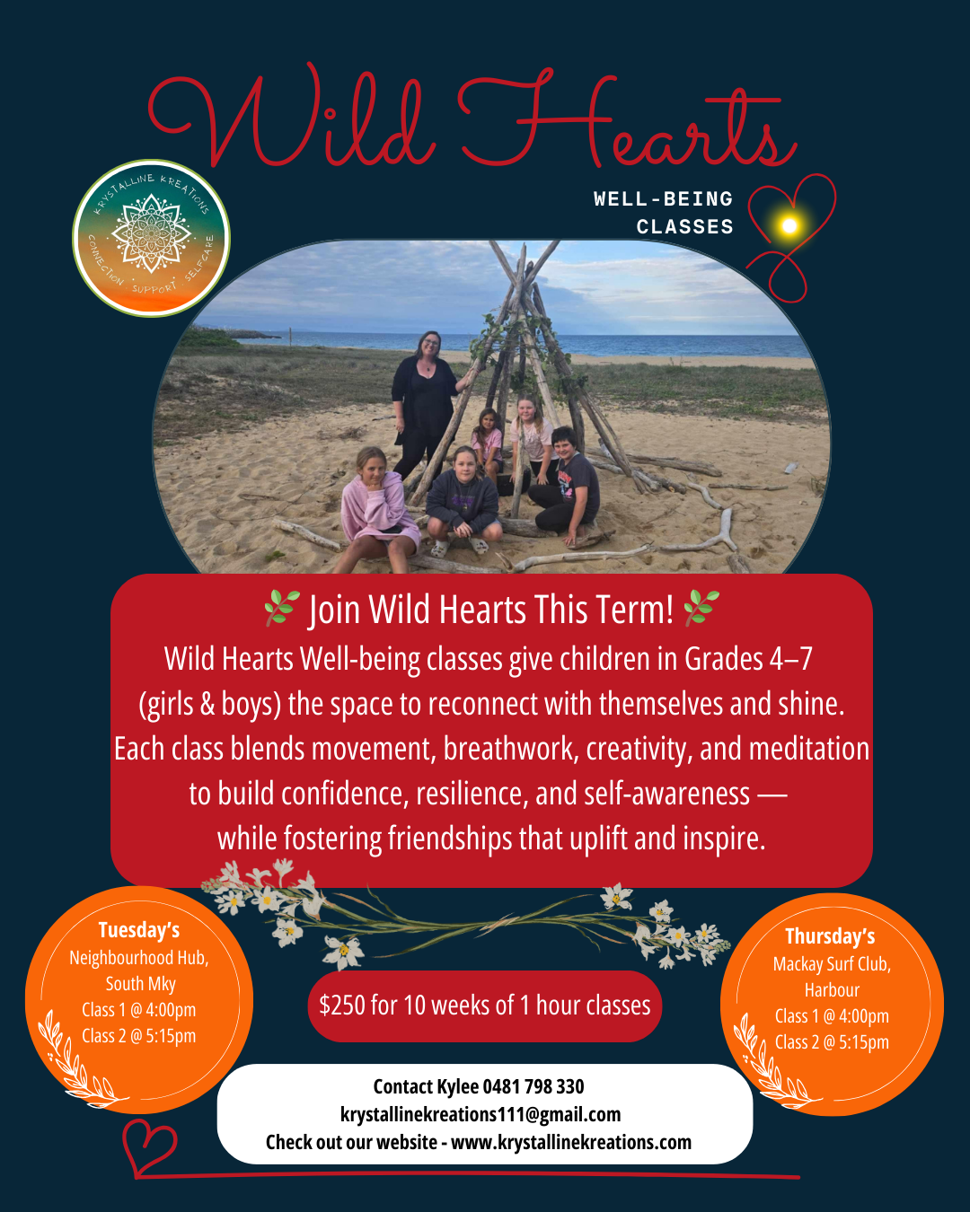 Term 4 Wild Hearts Tuesday's 4pm