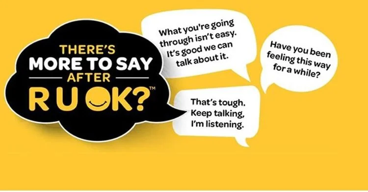 🌼 R U OK? Day 🌼

Today is a reminder of just how important it is to check in with those around us &mdash; not just today, but every day.

Suicide is heartbreakingly close to home for me and my family, with my partner of 14 years and childrens&rsquo