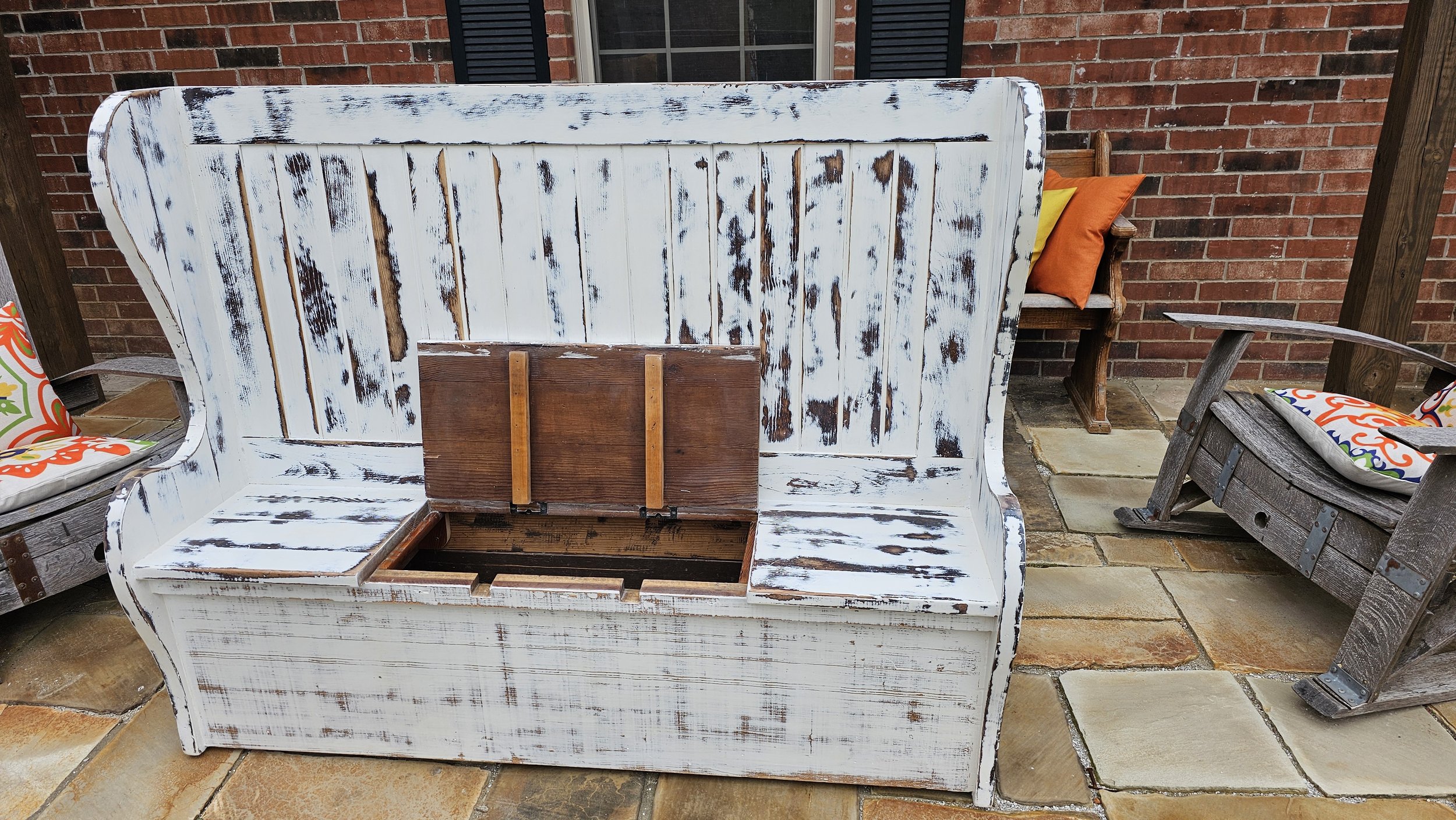 1900s Storage Bench