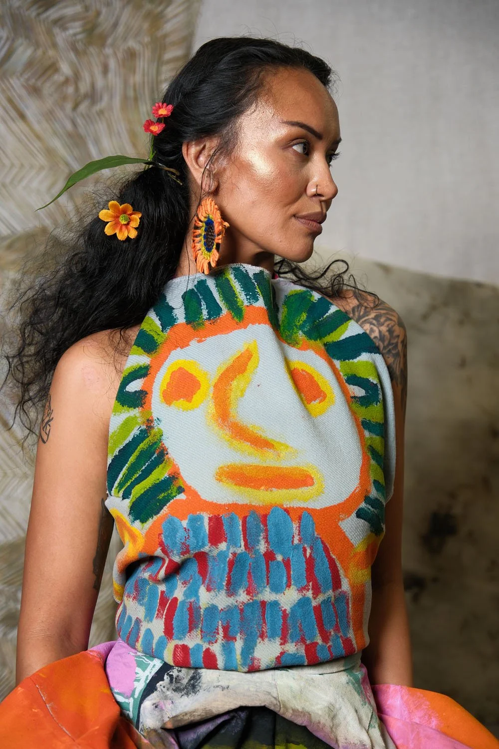Yarrenyty Arltere Artists, ‘Thepa Ilpalha’, Country to Couture, Show 2, 2026, Photo by Michael Jalaru Torres_122.jpg
