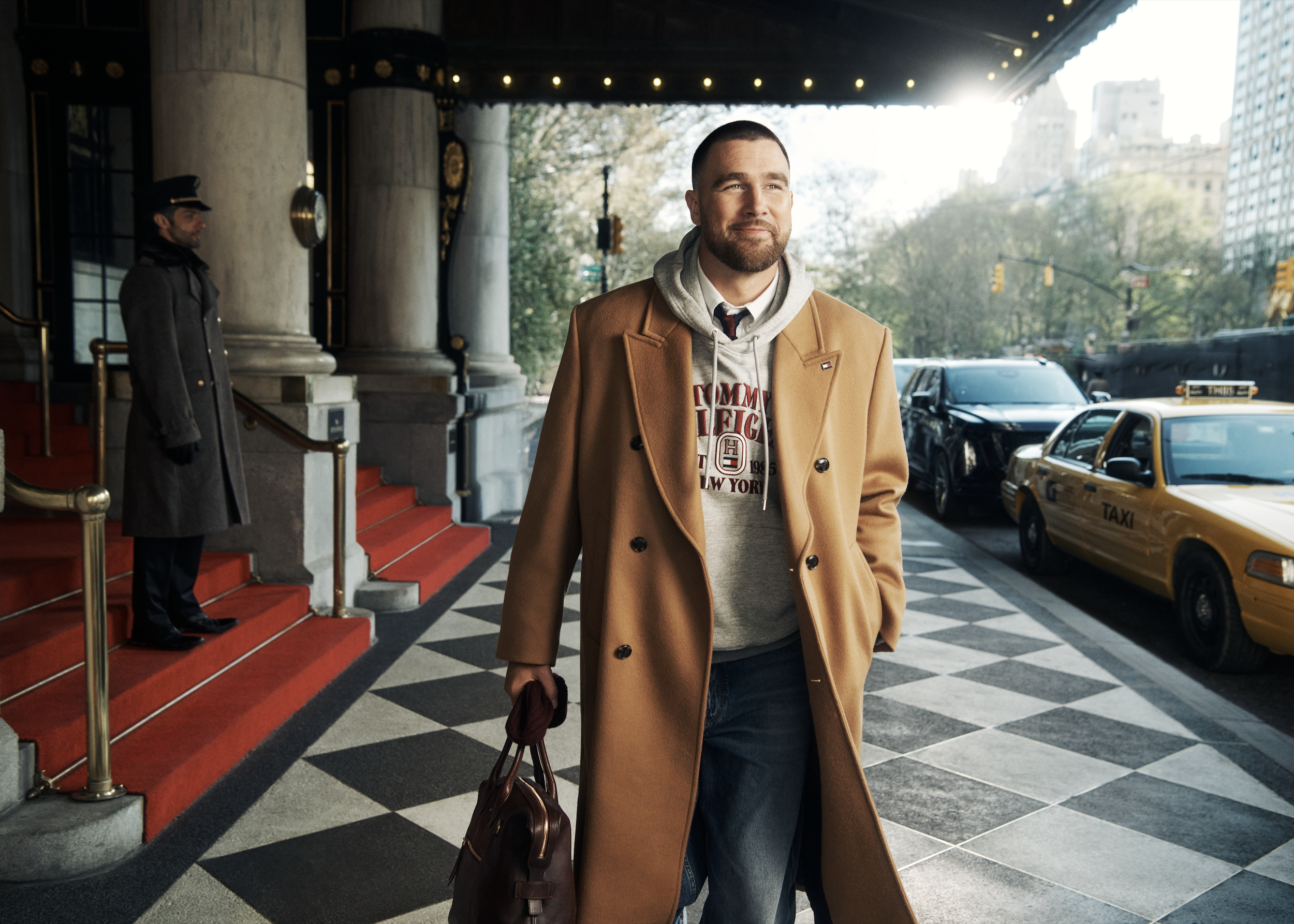 Tommy Hilfiger Checks Into The Plaza for Fall 2026