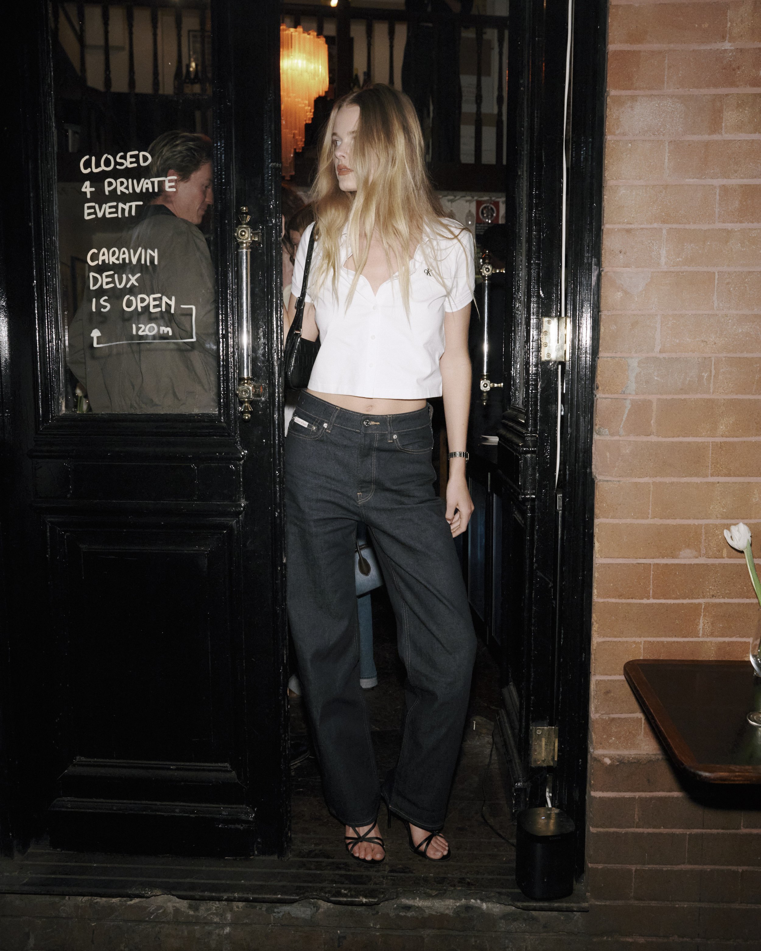 Sydney Does Denim with Calvin Klein