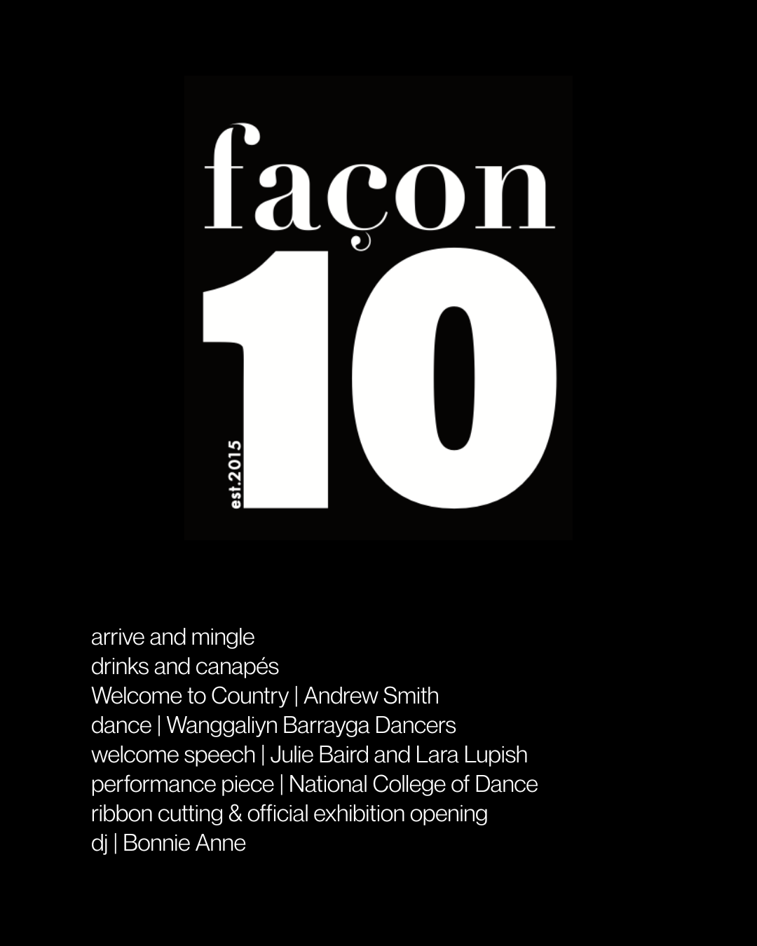 Rétrospective Cocktail Party