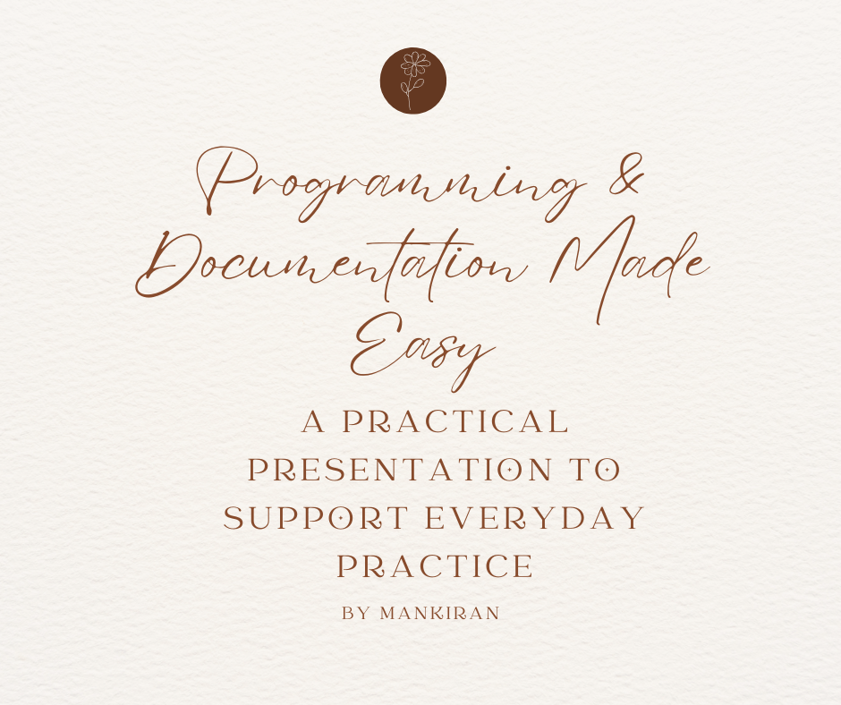 Programming & Documentation Made Easy