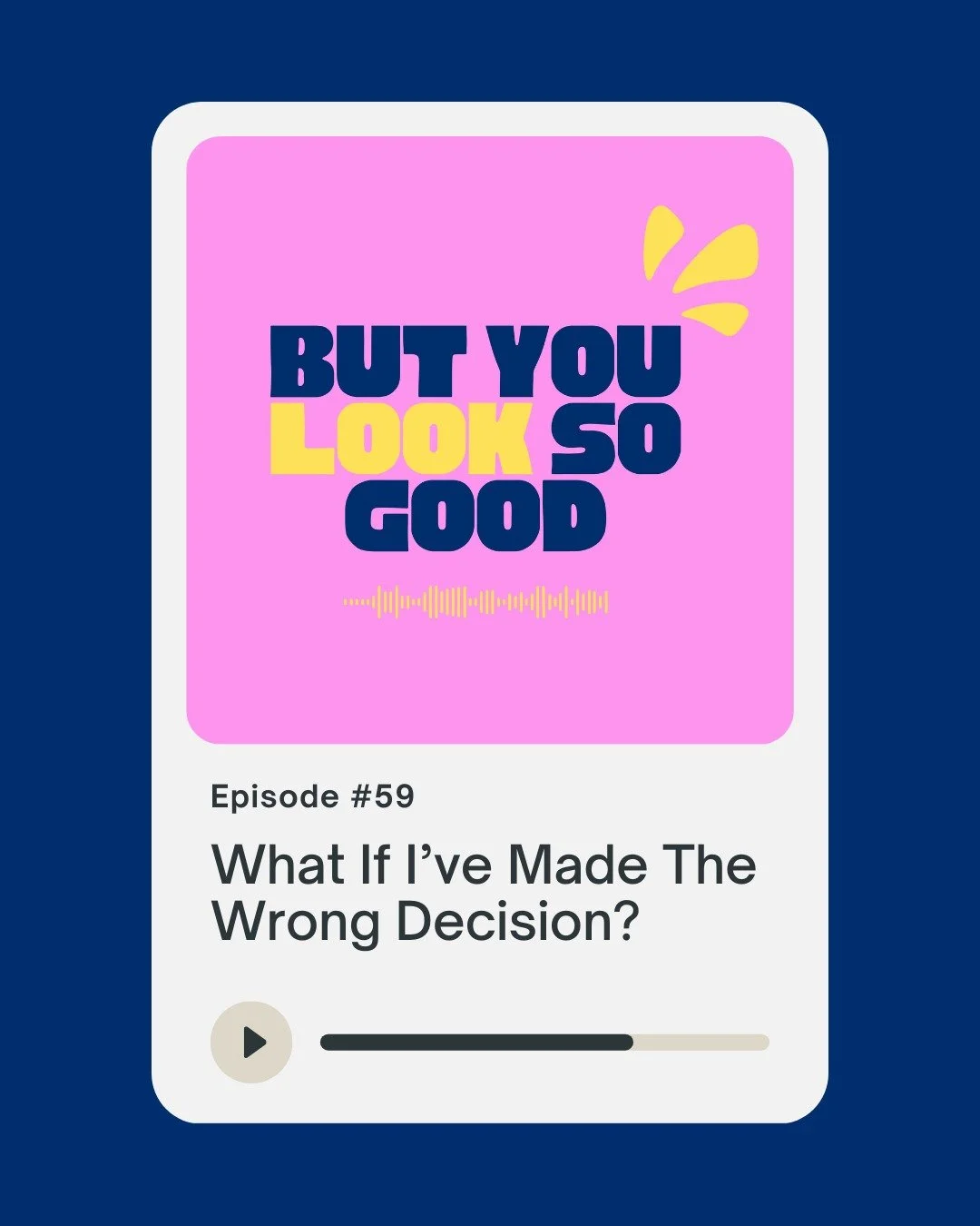 ✨ New Episode: What if I&rsquo;ve Made the Wrong Decision? ✨

Ever felt weighed down by decision fatigue or caught in the spiral of second-guessing yourself? 😩 Especially when living with chronic health challenges, choices can feel impossibly high-s