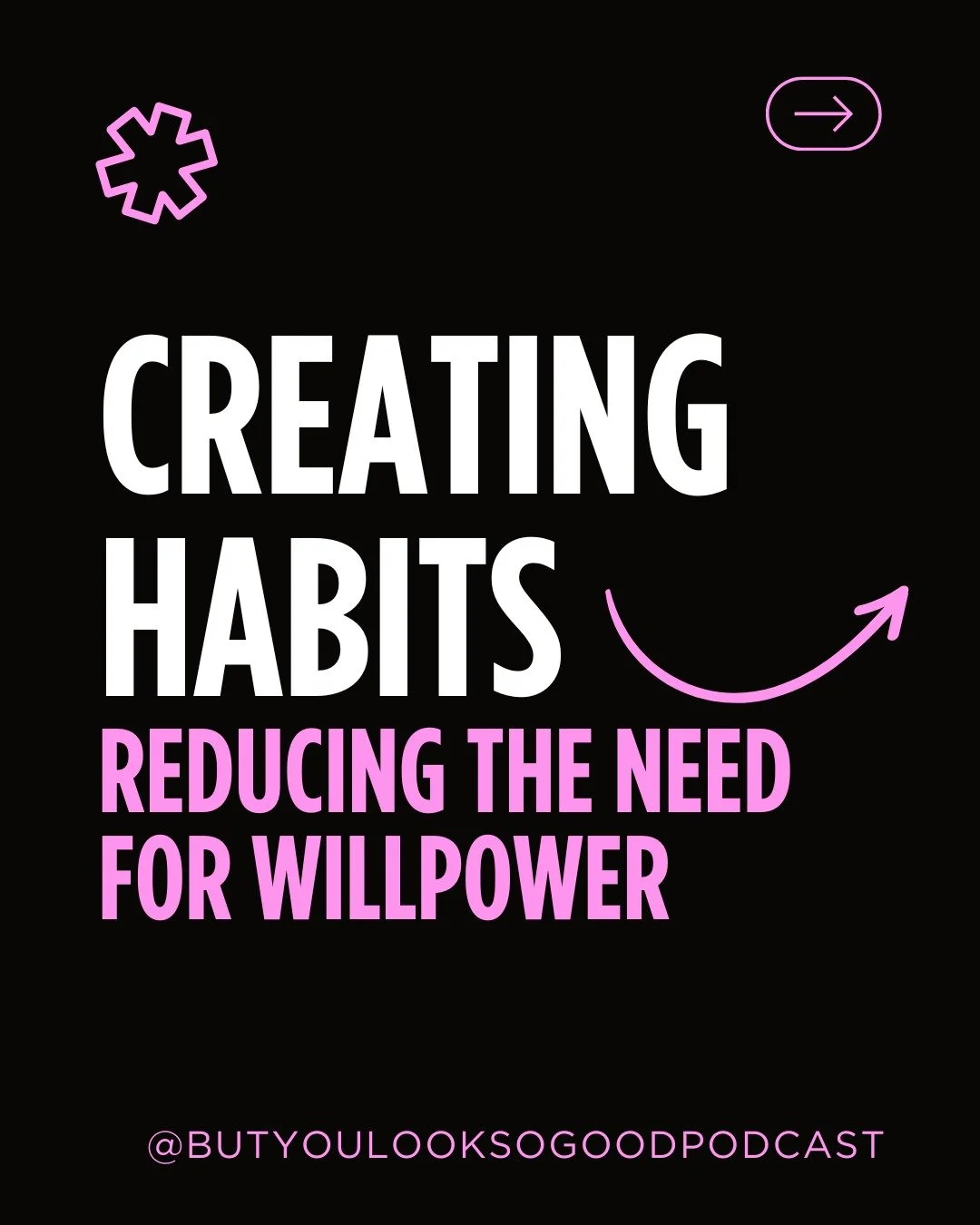 💭 We all say it &mdash; &ldquo;I just need more willpower.&rdquo;
But here&rsquo;s the thing&hellip; you actually don&rsquo;t.

Willpower is like a battery &mdash; it drains fast, especially when you&rsquo;re juggling fatigue, pain, appointments, or