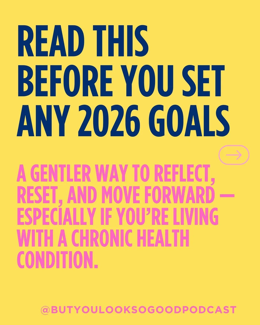 ✨ Before you rush into setting goals or resolutions for 2026&hellip; pause.

Especially if this year asked more of you than you expected.
Especially if your energy, health, or capacity shifted along the way.

This isn&rsquo;t about pushing harder or 