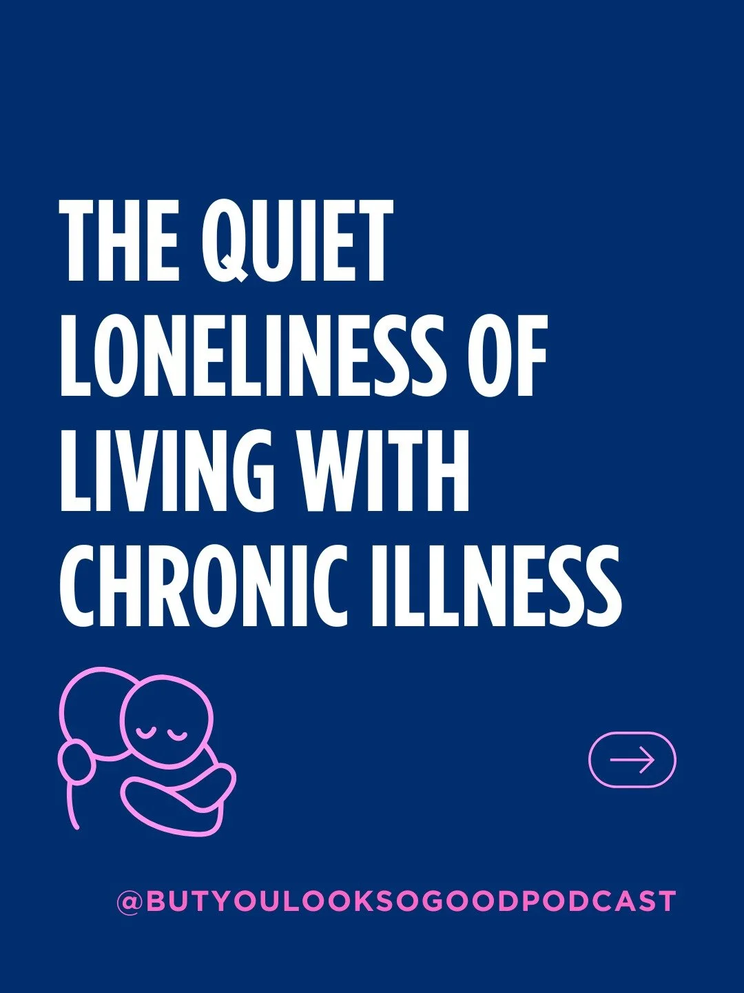 Loneliness and isolation when living with a chronic health condition is something many people experience, but it is rarely talked about openly.

Plans get cancelled. Energy disappears. The world can start to feel smaller. And sometimes it can feel li