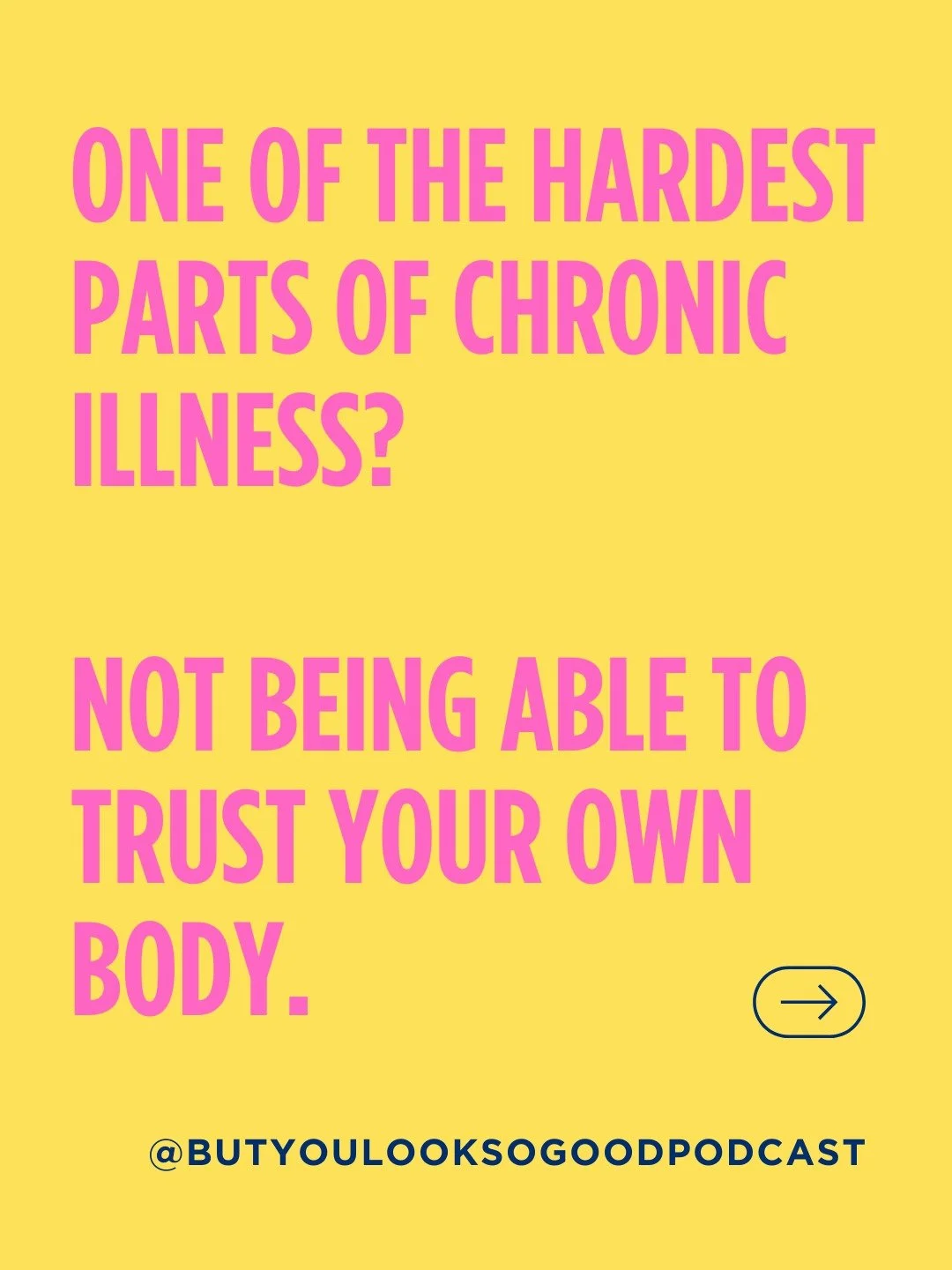 One of the hardest parts of living with a chronic illness or dynamic disability? Not being able to trust your own body.

The anxiety of not knowing what tomorrow will look like.
The guilt of cancelling plans.
The fear that a bad flare might become th