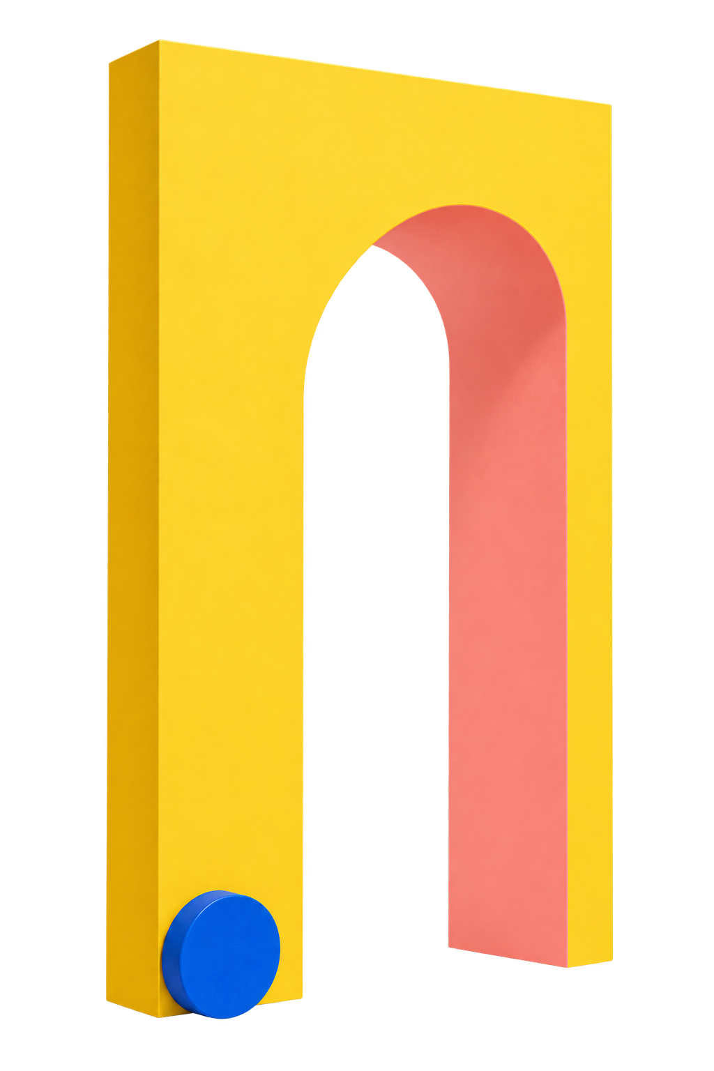 Colorful entrance