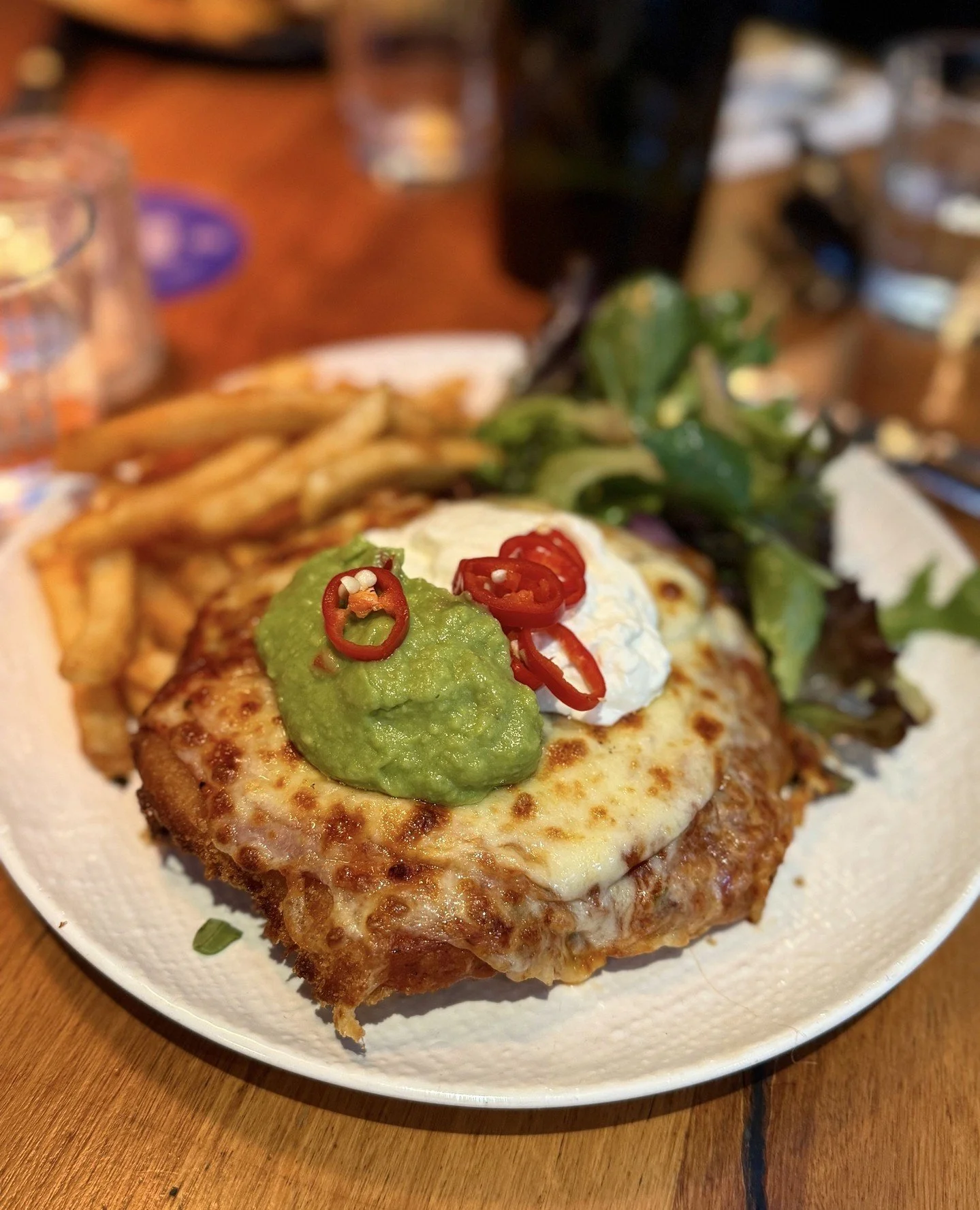 Parma lovers, tonight&rsquo;s your night!⁠
⁠
$20 gets you our golden chicken parma with chips and salad, or kick it up a notch with our special spicy parma for $22.⁠
⁠
Pair it with Happy Hour drinks beforehand from 3-6pm, and you&rsquo;ve got yoursel