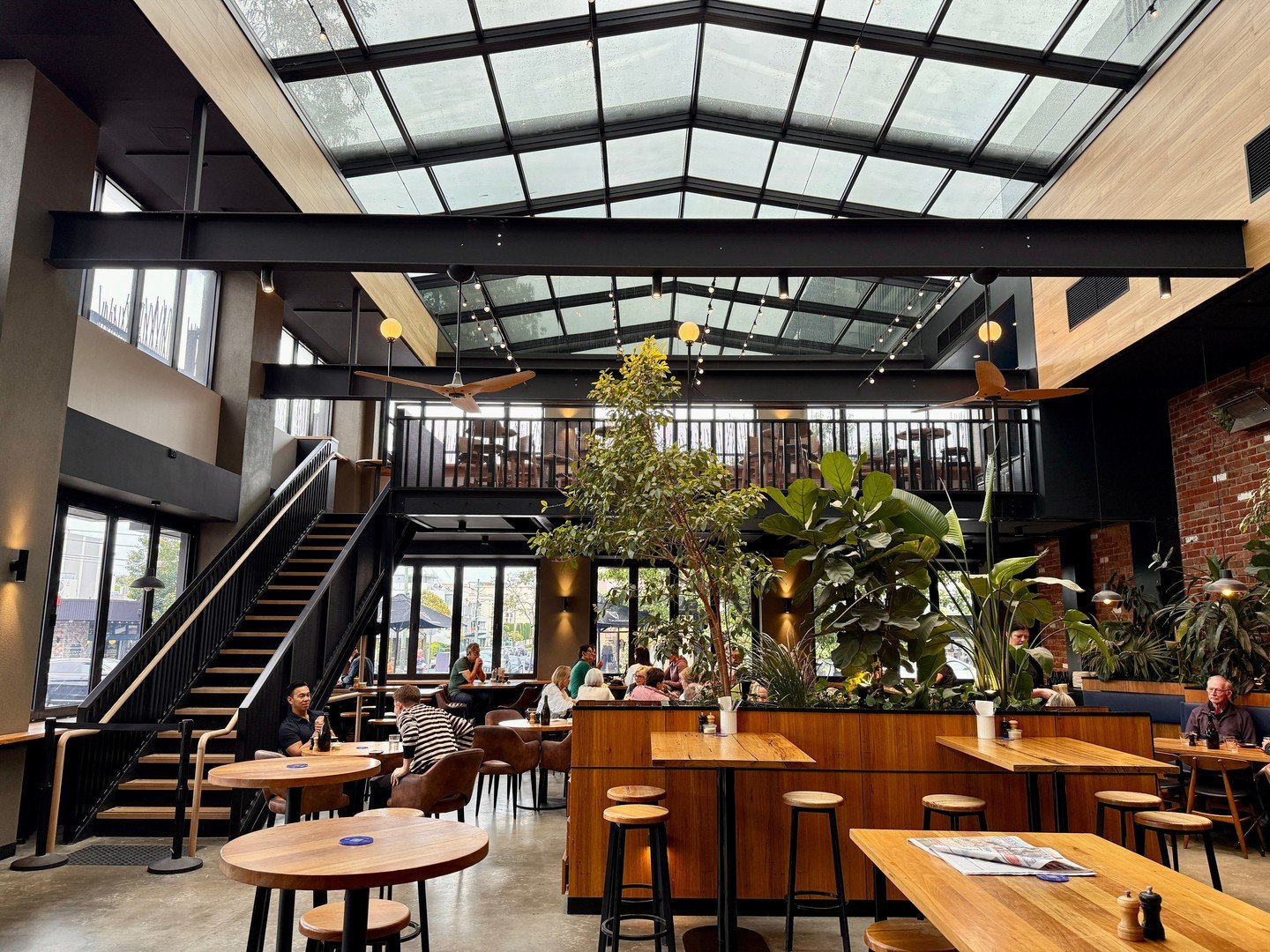 Just in time for your summer events, our new mezzanine is officially completed! Head up the stairs to discover a bright, modern function space made for long lunches, relaxed gatherings and balmy evening cocktail parties.⁠
⁠
Host your next celebration