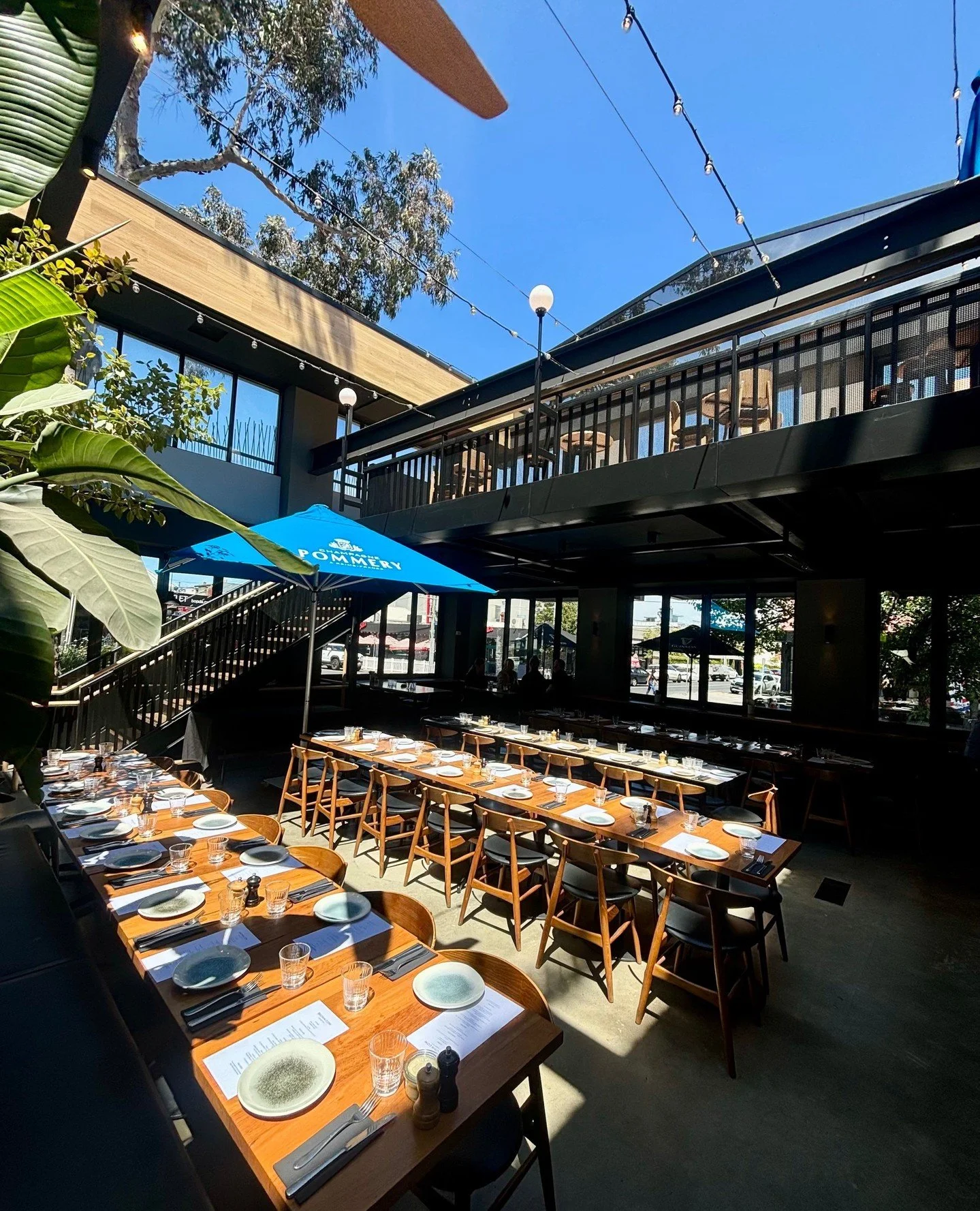 Picture your next event right here, bathed in sunshine and framed by blue skies! The Atrium at Brown Cow is one of Bayside&rsquo;s standout spaces, made for Christmas parties, birthdays, engagements, sports celebrations and every special moment in be