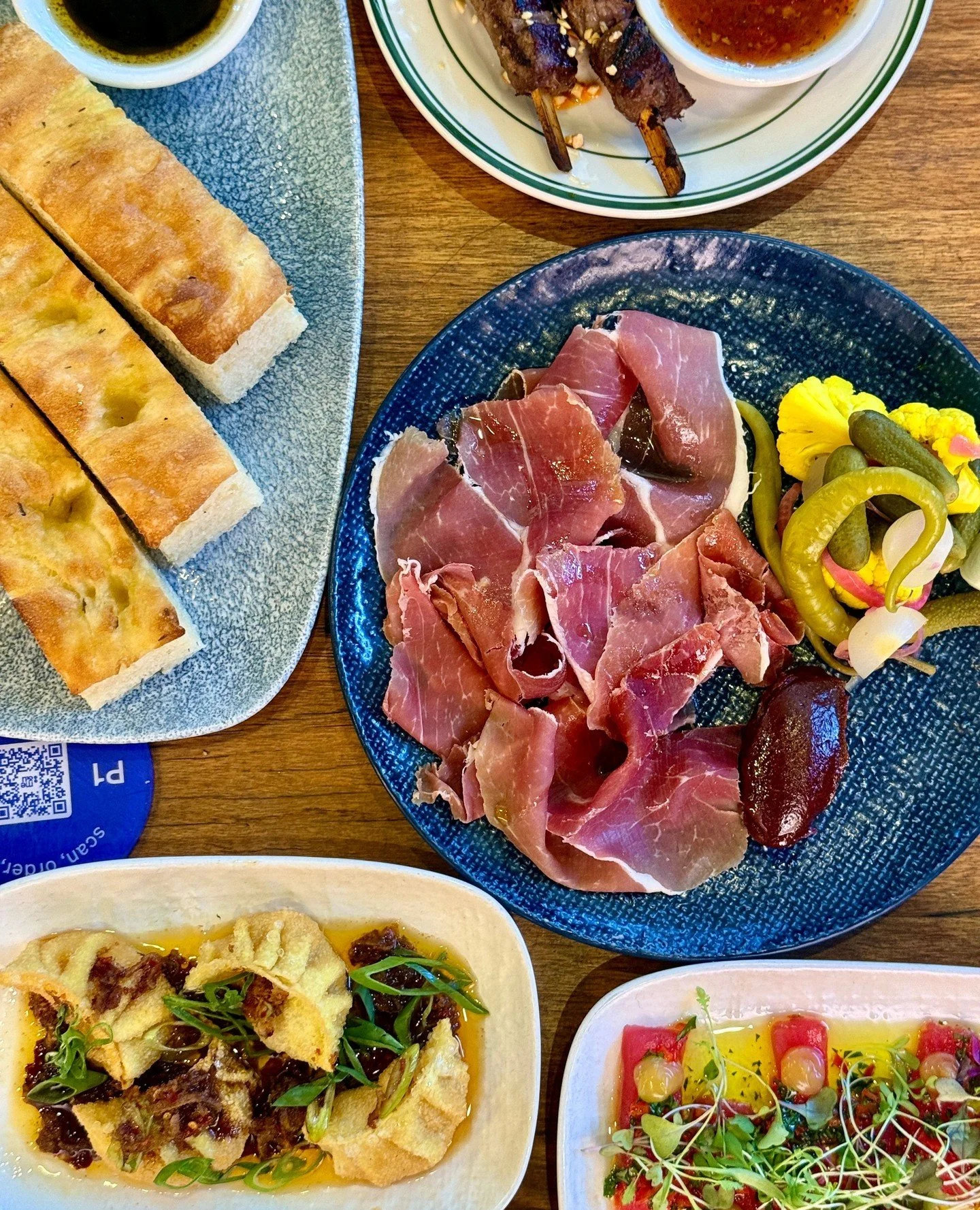 How are you spending your weekend?⁠
⁠
What about with a taste of our brand-new menu - think tuna crudo, lemongrass beef skewers, sliced prosciutto and plenty more just to start! ⁠
⁠
Gather your favourites, grab a table and some drinks and toast to th