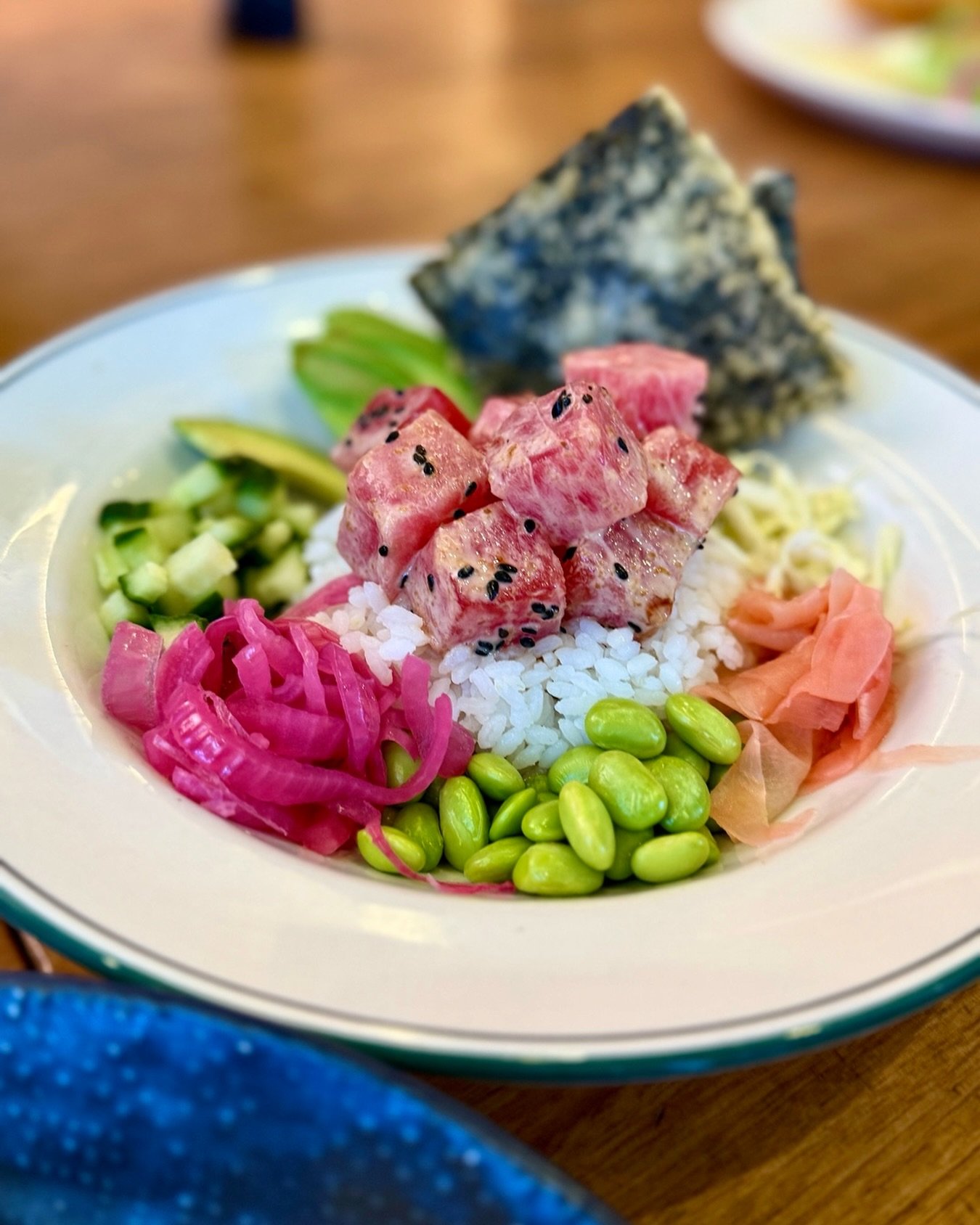 When the sun&rsquo;s out and you&rsquo;re craving something fresh, we&rsquo;ve got you covered!

Our Poke Bowl is the ultimate summer go-to, with sashimi-grade tuna with rice, pickles, edamame, cucumber and avocado, finished with ginger, sesame dress