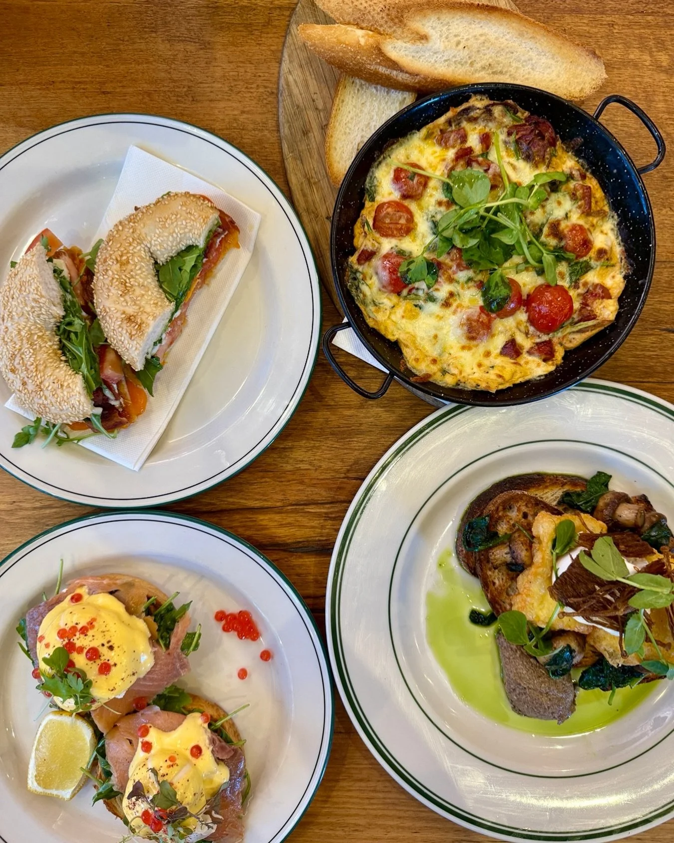 It&rsquo;s Saturday tomorrow - that means a long brunch with your nearest and dearest.

Start with a coffee, then order your favourite Brown Cow breakfast dish. Whether you&rsquo;re craving sweet or savoury, eggs or bagels, we&rsquo;ve got you covere