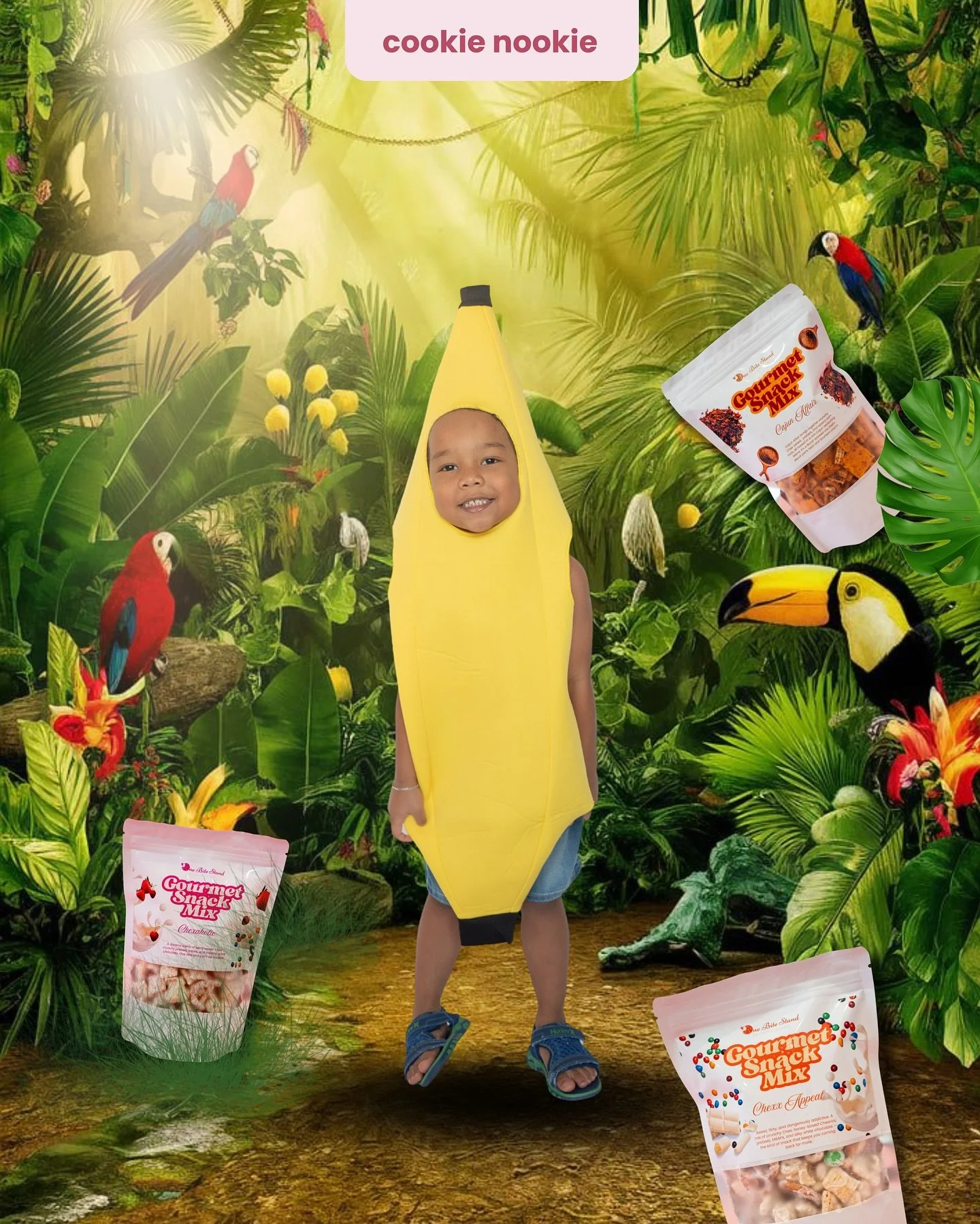 Sweet like a banana 🍌, a little fang-tastic like a vampire 🧛 that&rsquo;s our Cam. Small, silly, a little extra, and full of heart.
&lrm;
&lrm;This Halloween, our little banana-vampire Cam is here to remind you to snack, laugh, and enjoy all the sp