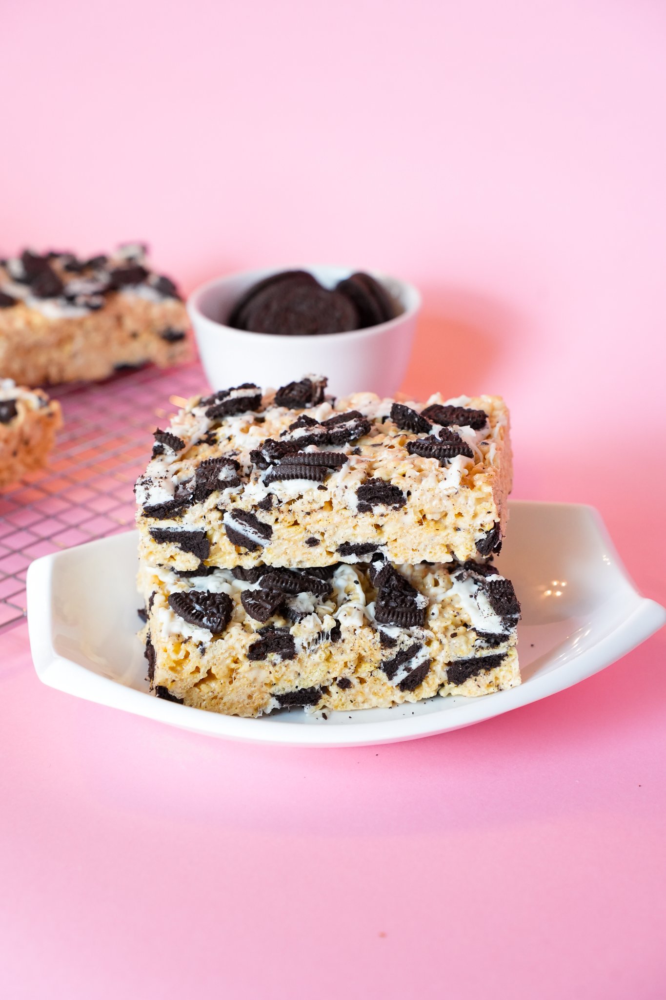 Browned Butter Oreo Rice Crisps Treats