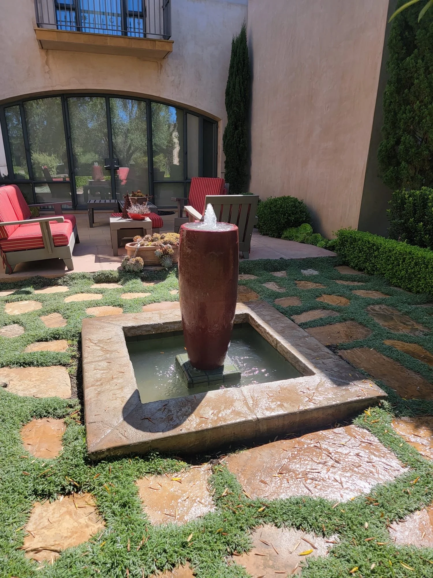 Oranssi technician working on a roof project