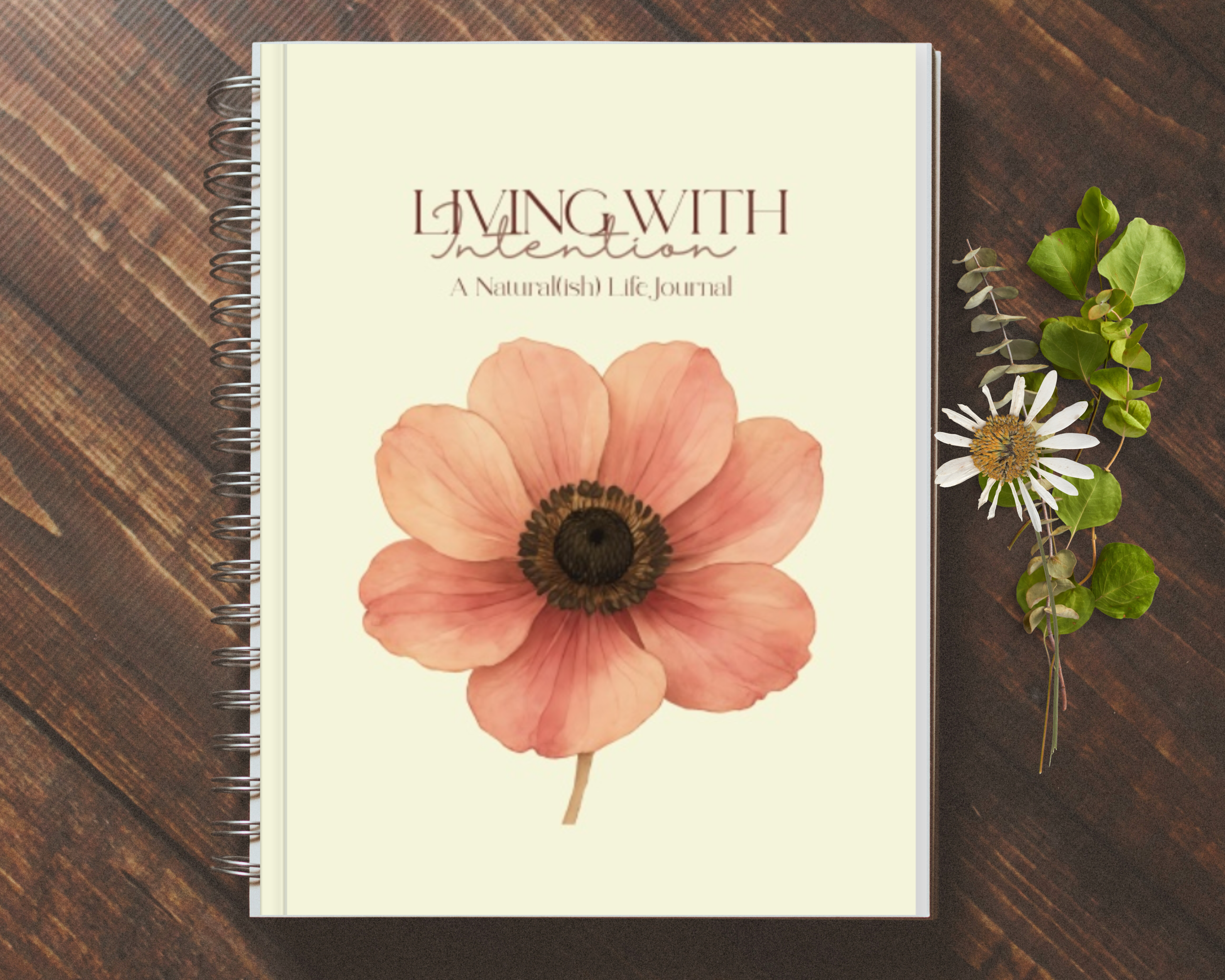 Living with Intentions - planner and journal. A soft way to organize your life.