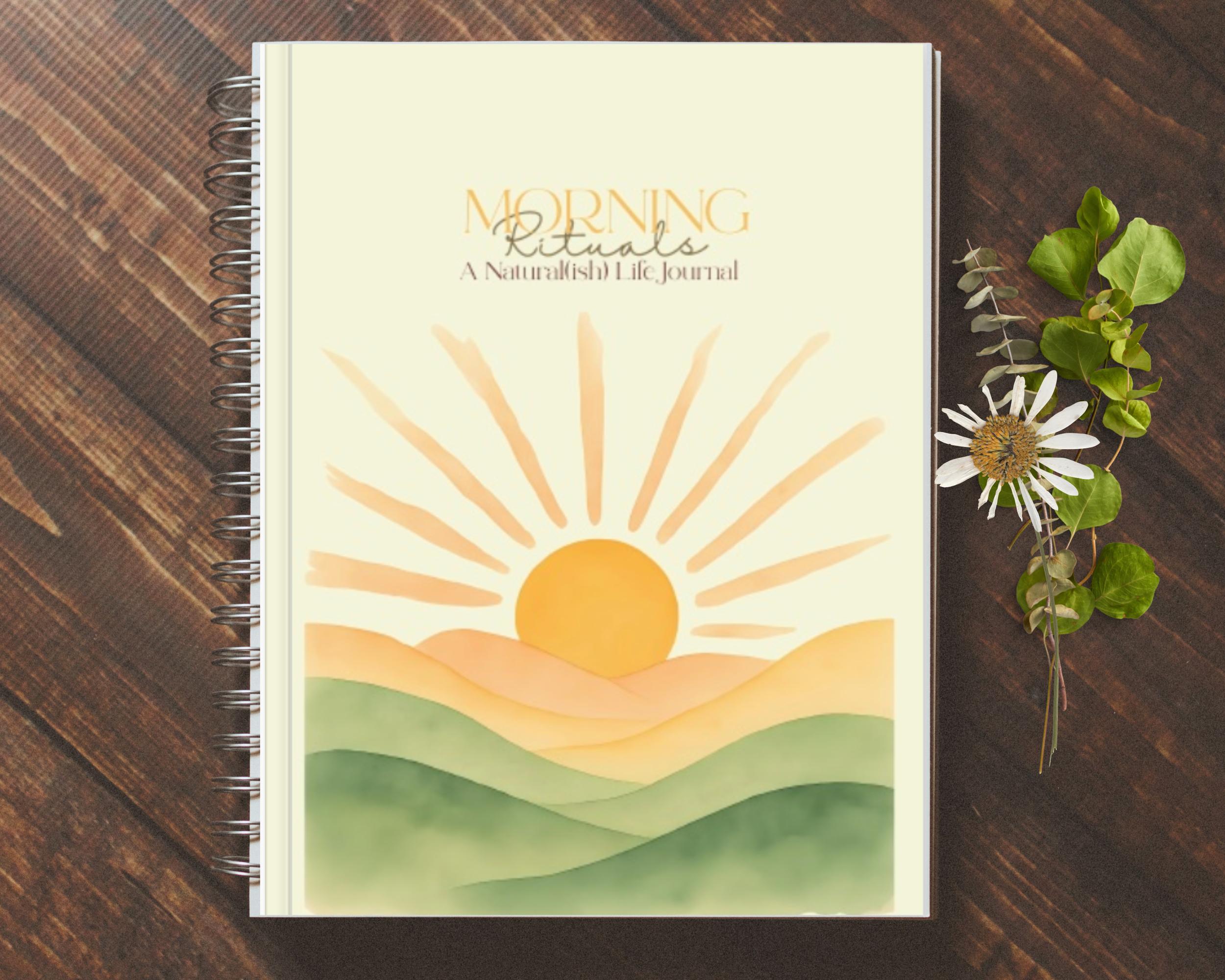 Morning Rituals Journal - for calmer more peaceful starts to your day