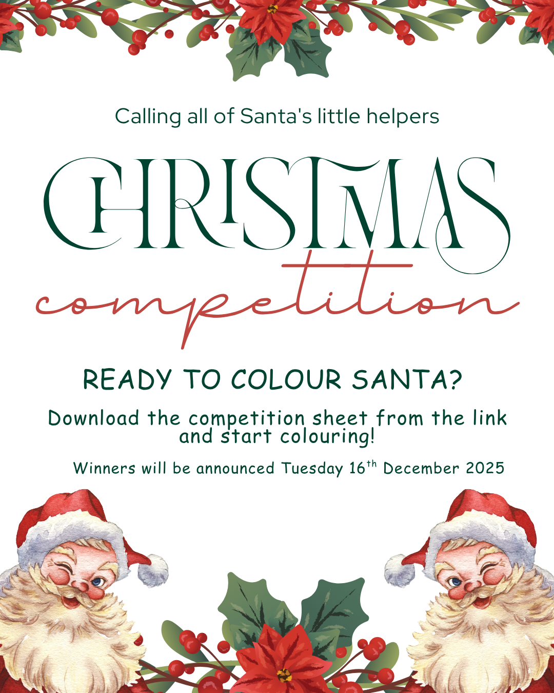Christmas Colouring Competition