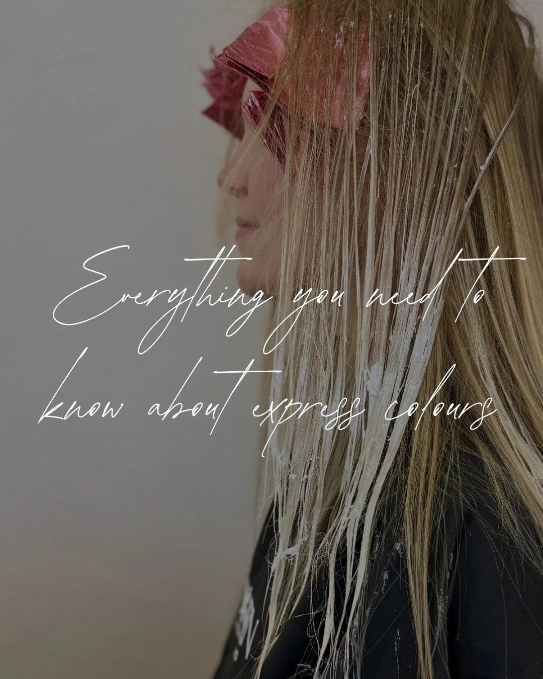 Express colours are honestly one of the most underrated appointments we offer.

Perfect for the time-poor and budget-conscious girls who just need a quick refresh without committing to a big colour change. Think in-and-out, low maintenance and enough